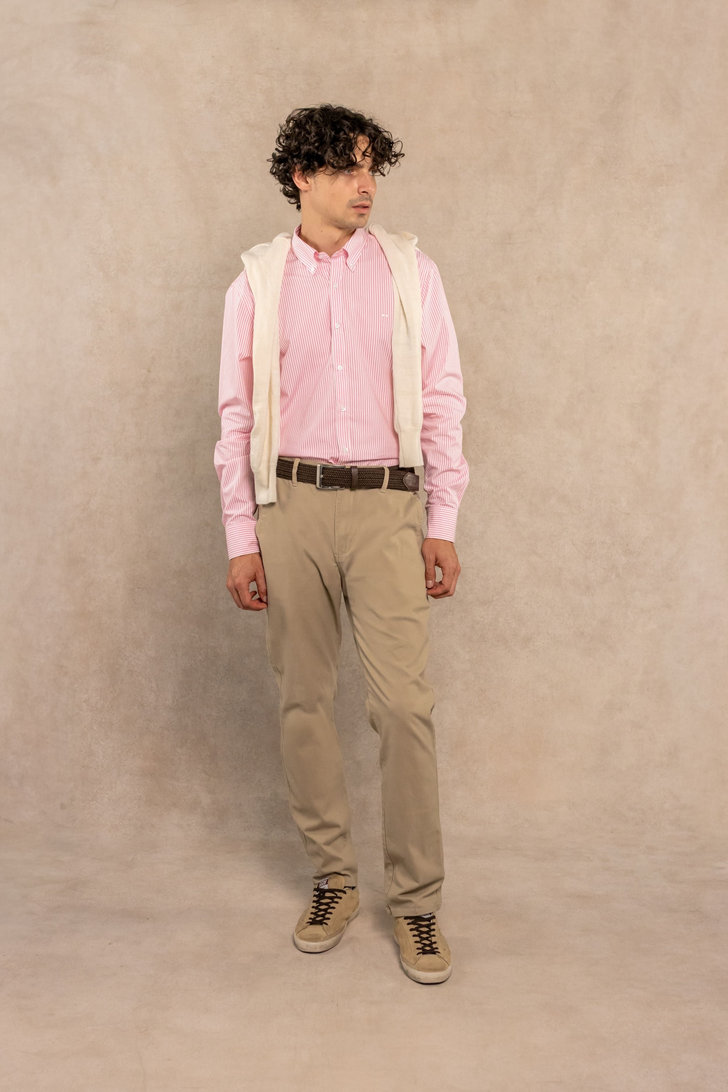The Impeccable Shirt™ | Poplin in Pink Stripes