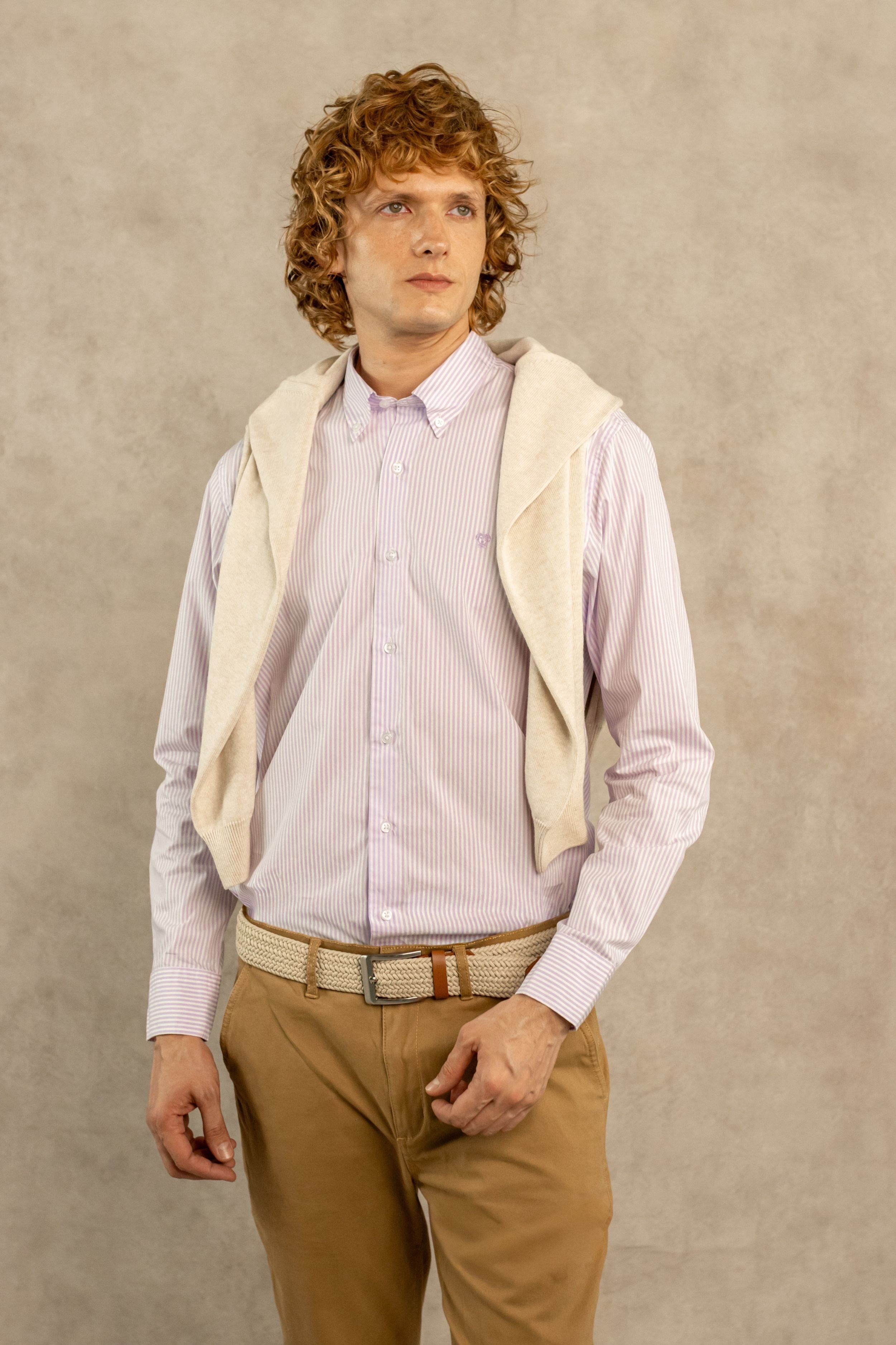 The Impeccable Shirt™ | Poplin Lilac Stripes
