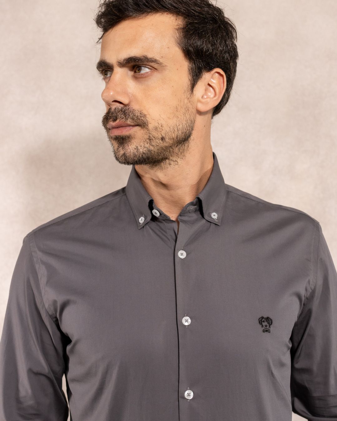 The Impeccable Shirt™ – Poplin in Dark Grey