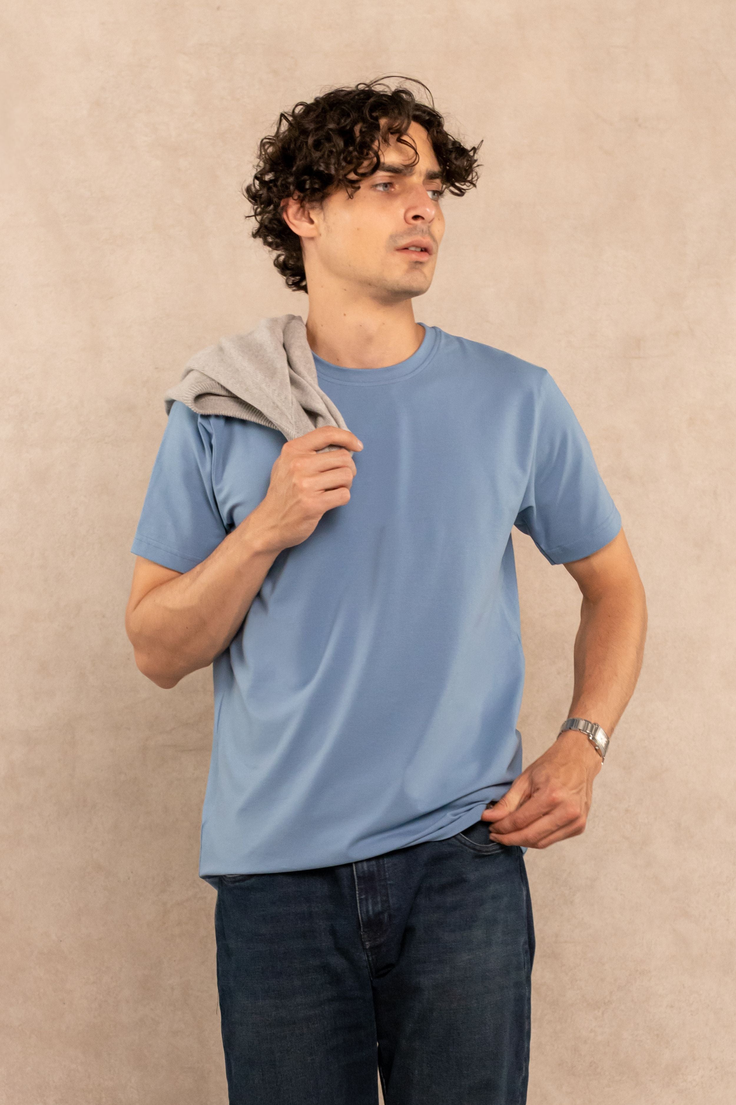The Impeccable Tee™ – Chinese Blue