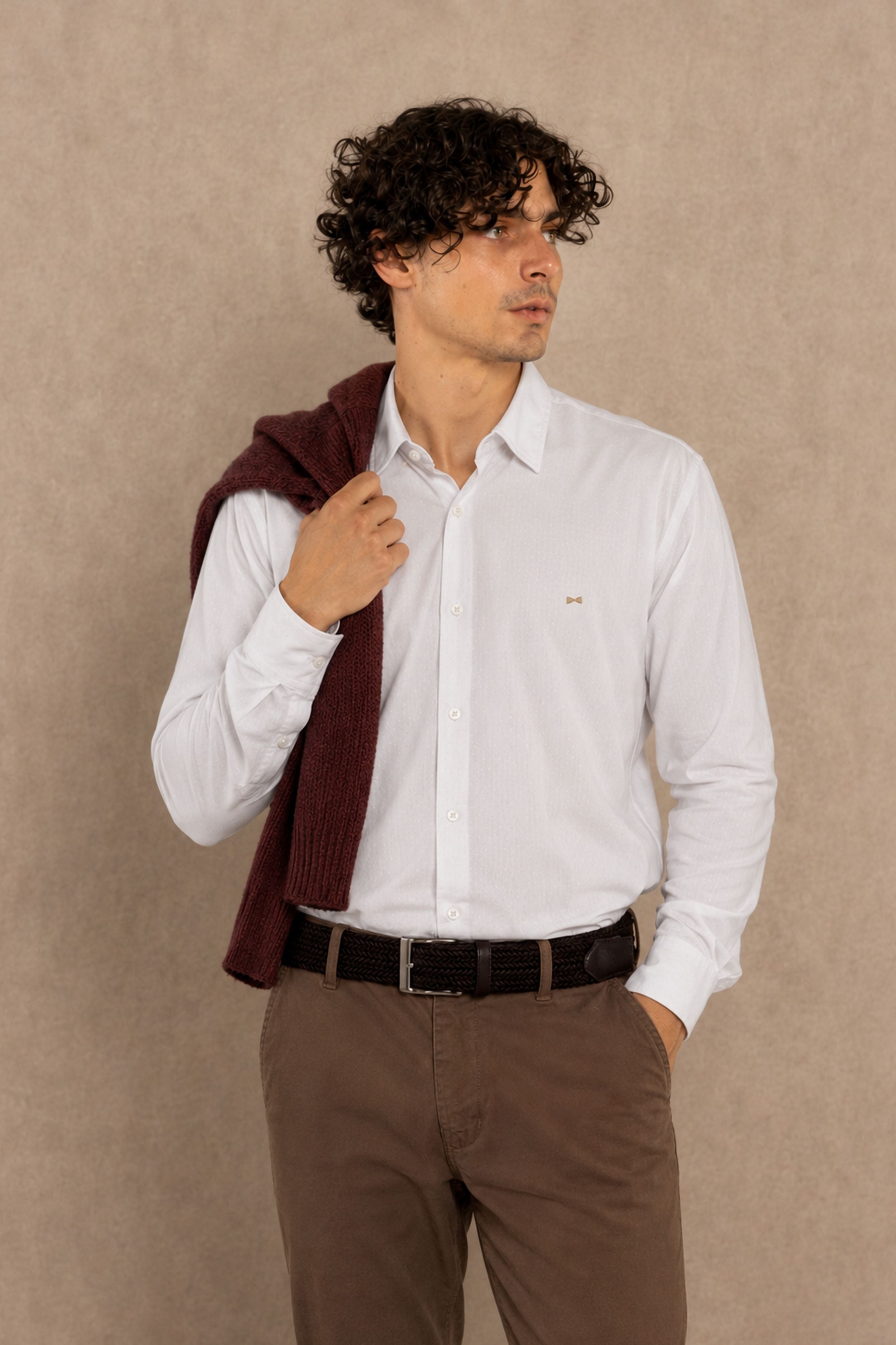 Performance Oxford Shirt – White