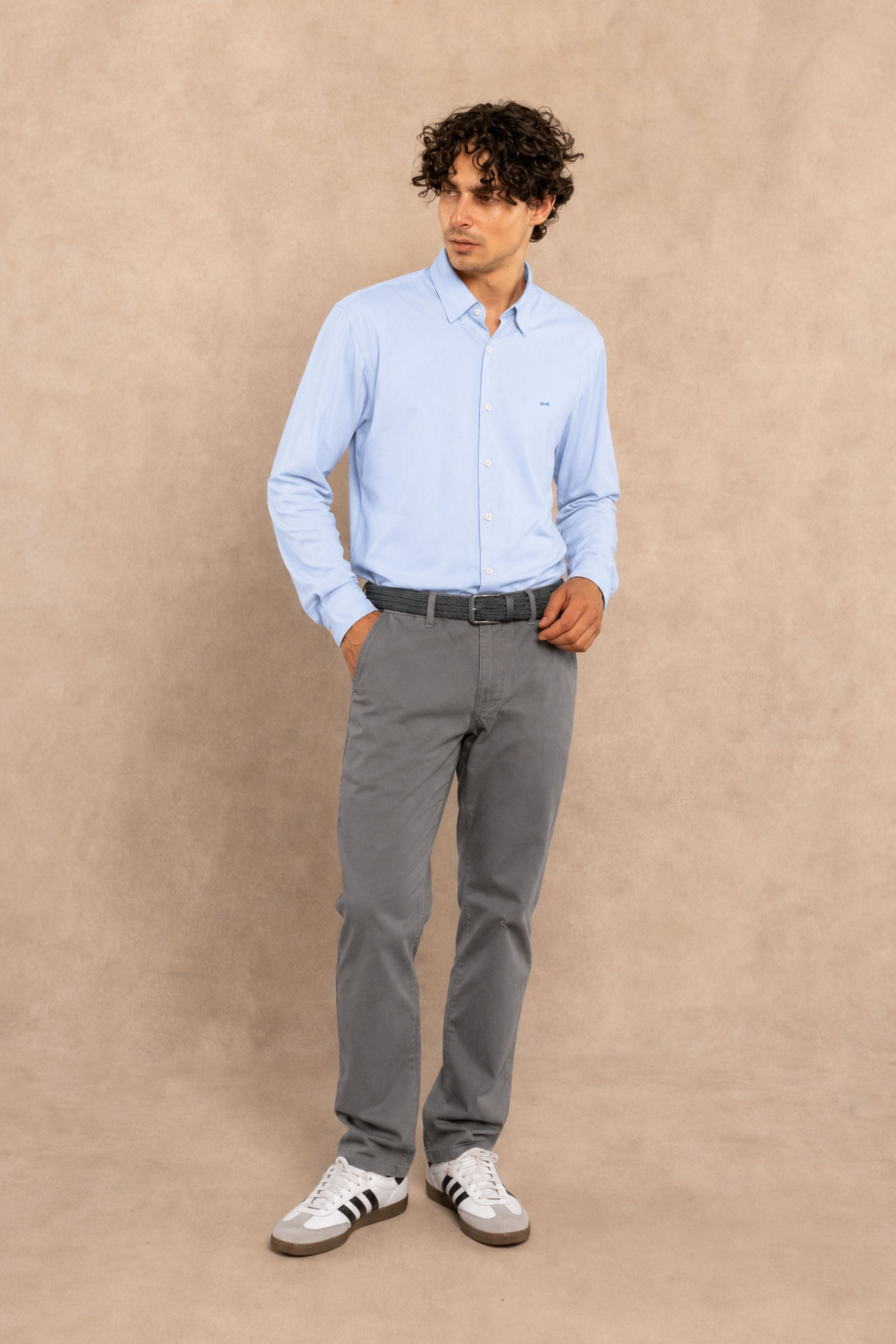 Performance Oxford Shirt – Light Blue