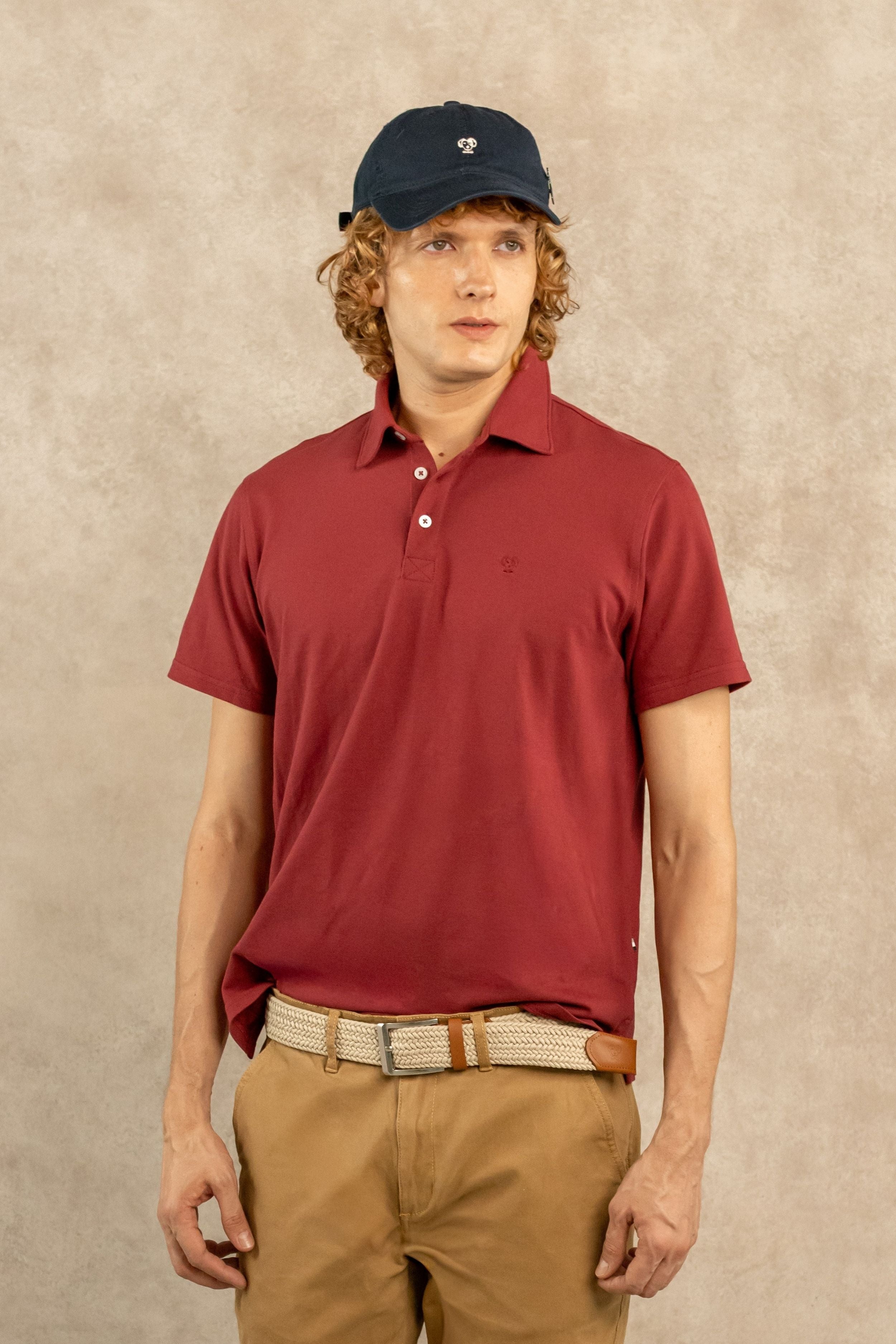 The Impeccable Polo™ Burgundy