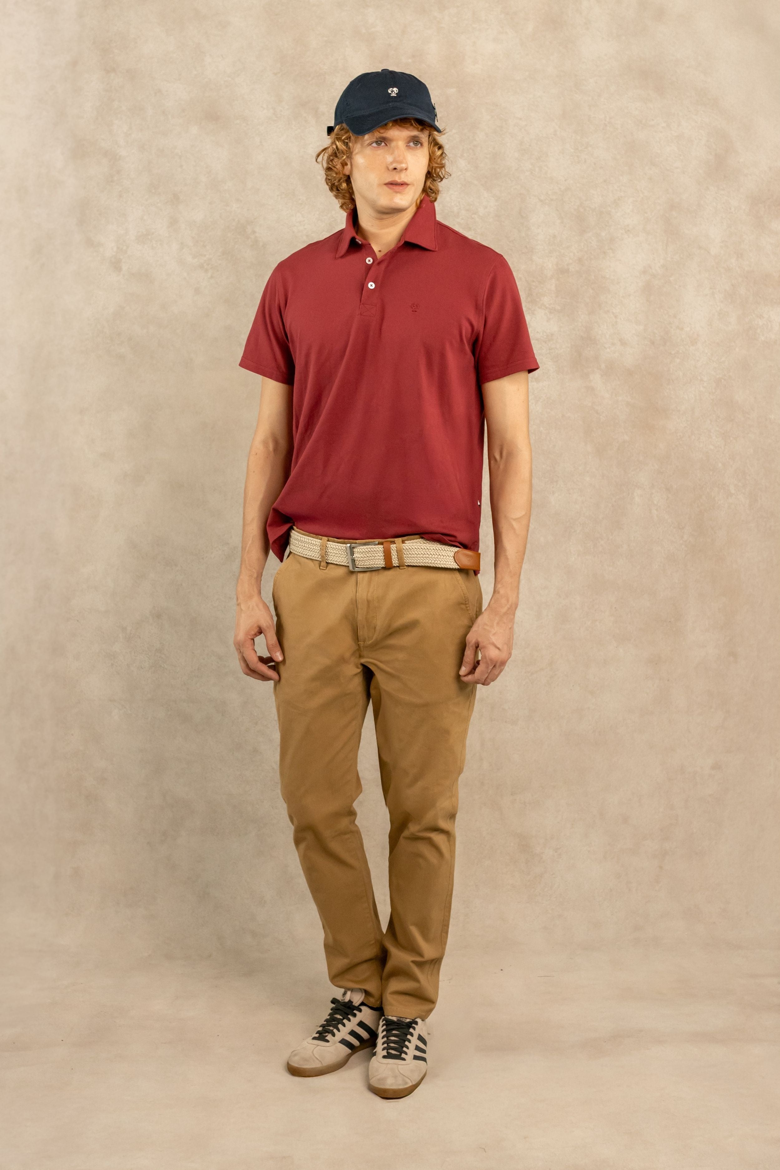 The Impeccable Polo™ Burgundy