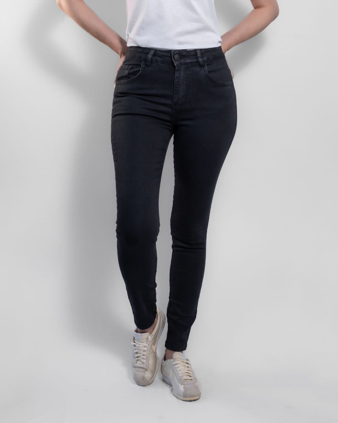 Black Skinny Stretch Jeans
