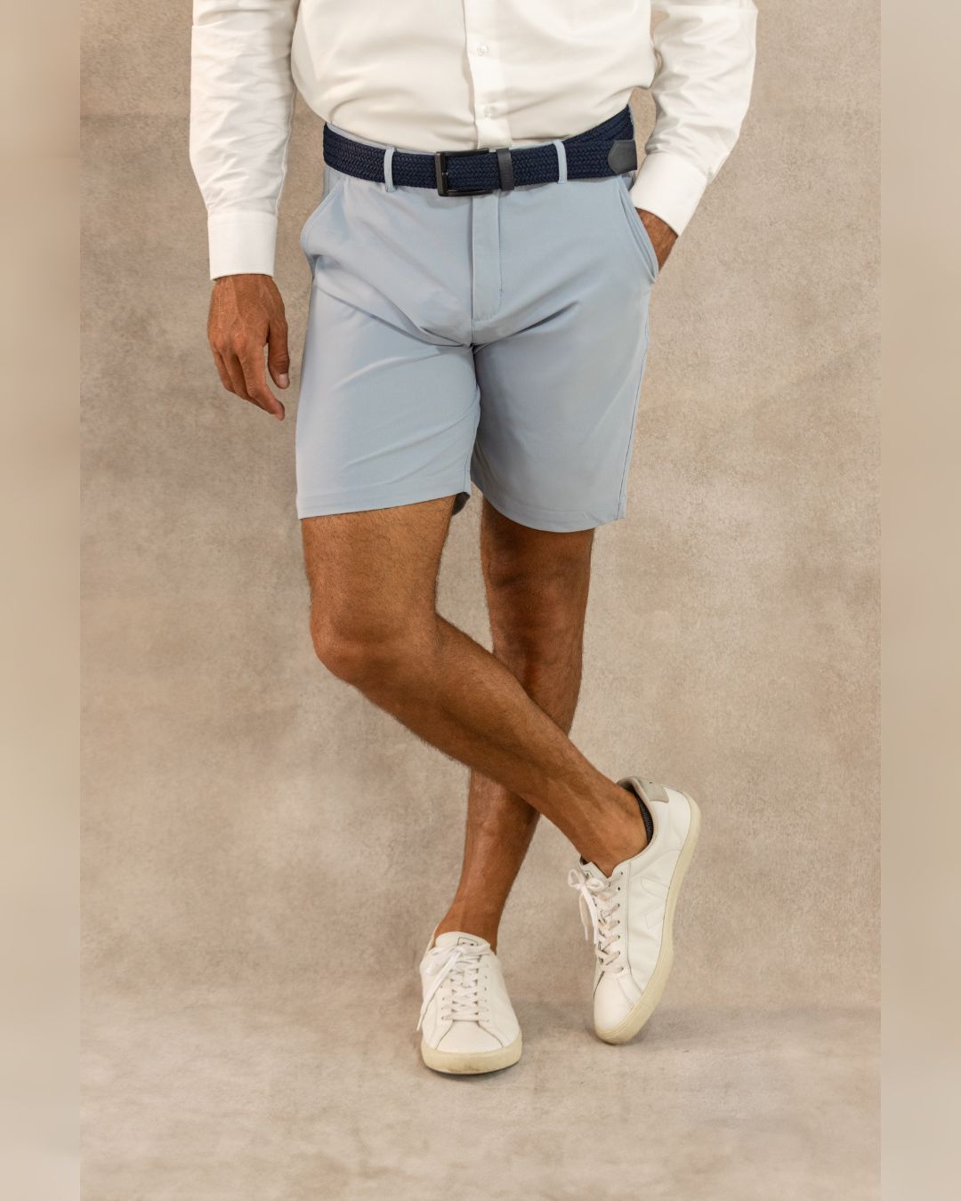 Baby Pink Performance Golf Shorts