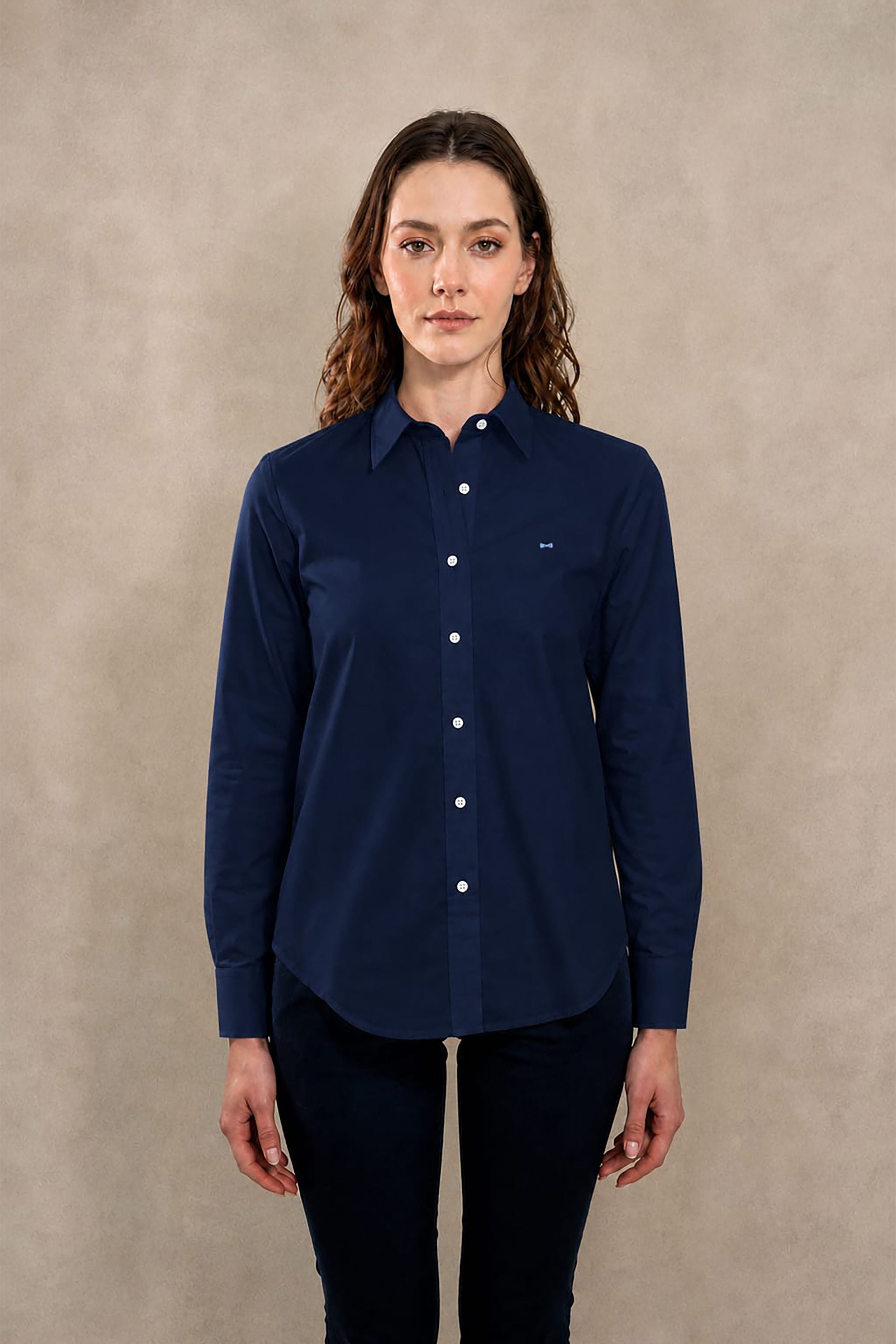 The Impeccable Femme Shirt™ | Oxford in Navy Blue