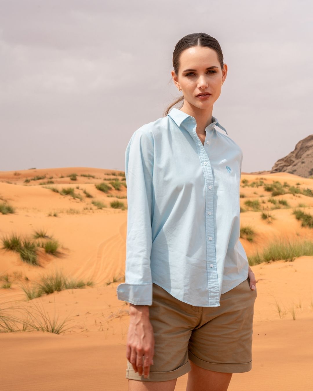 The Impeccable Femme Shirt™ | Baby Blue