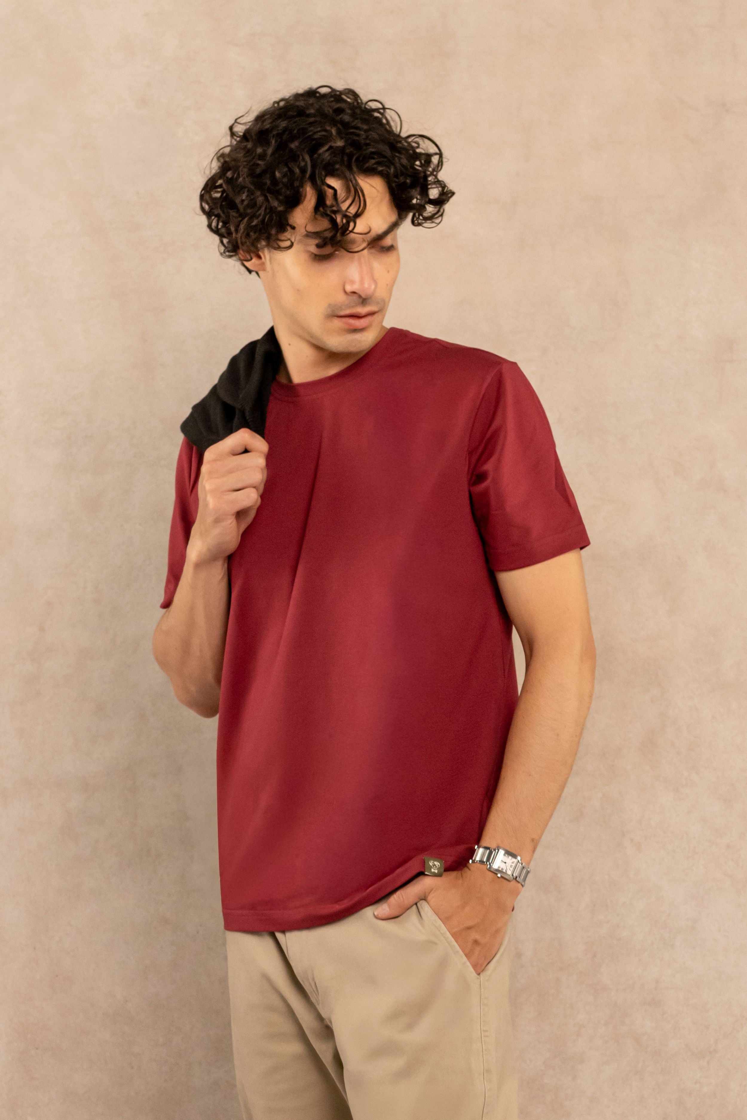 The Impeccable Tee™ – Burgundy