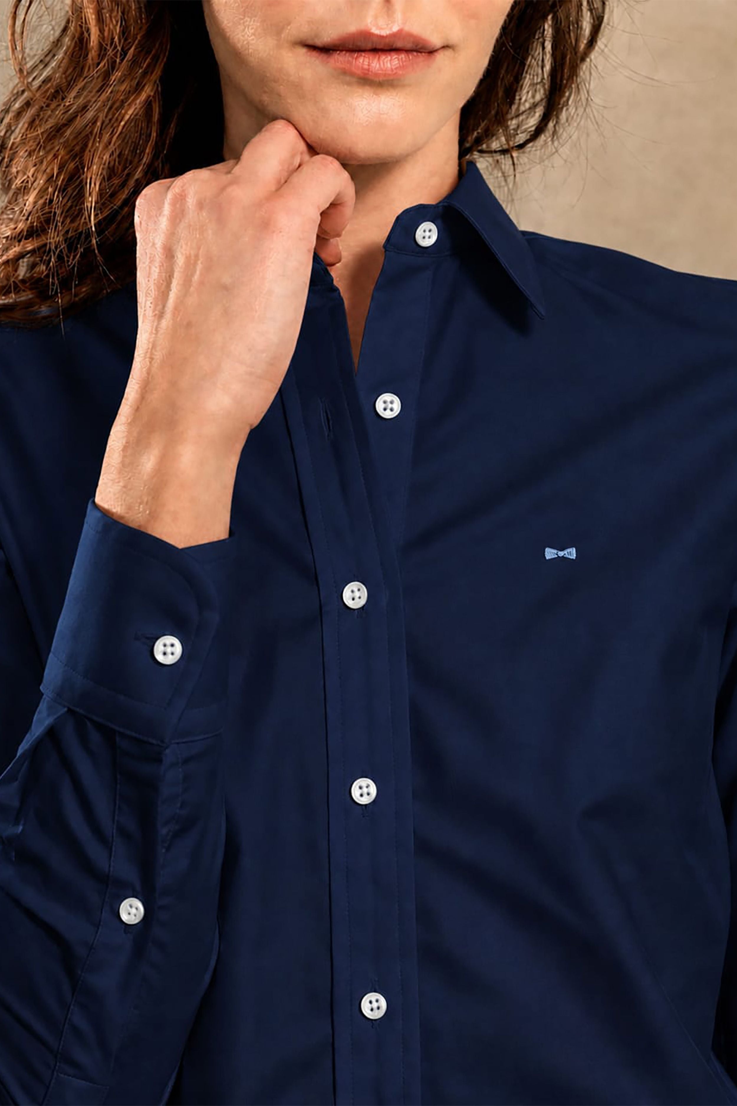 The Impeccable Femme Shirt™ | Oxford in Navy Blue