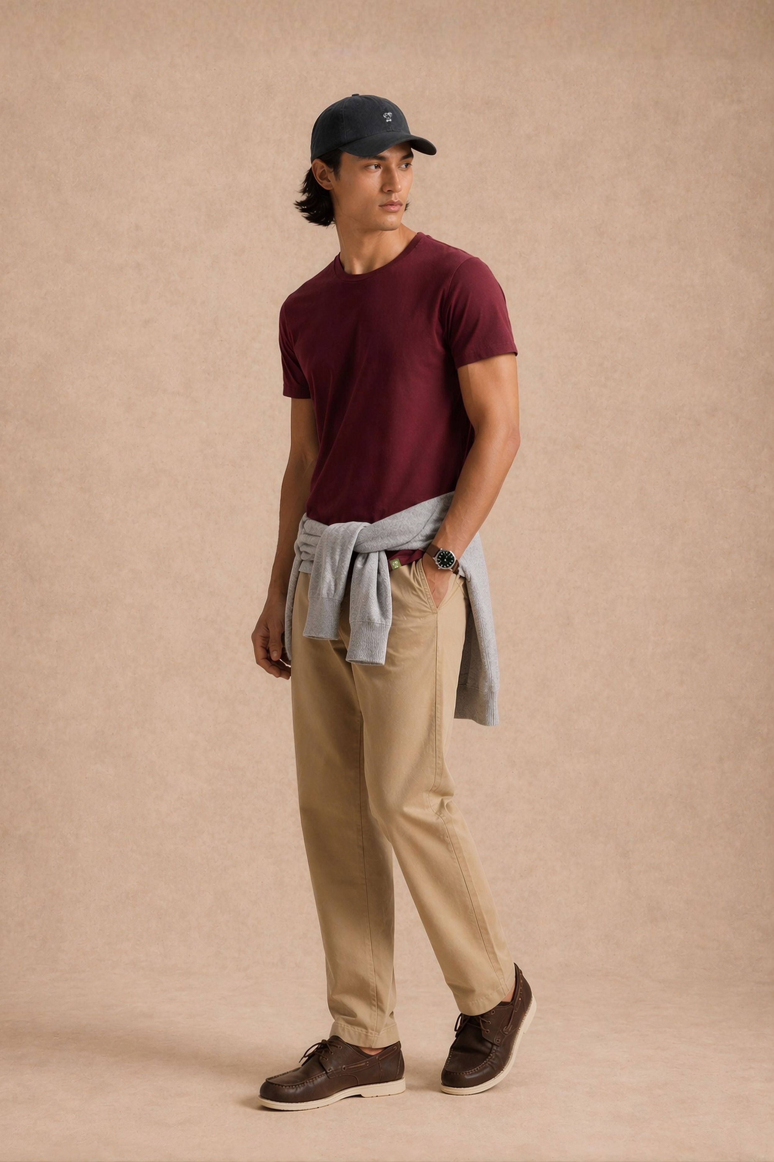 The Impeccable Tee™ – Burgundy