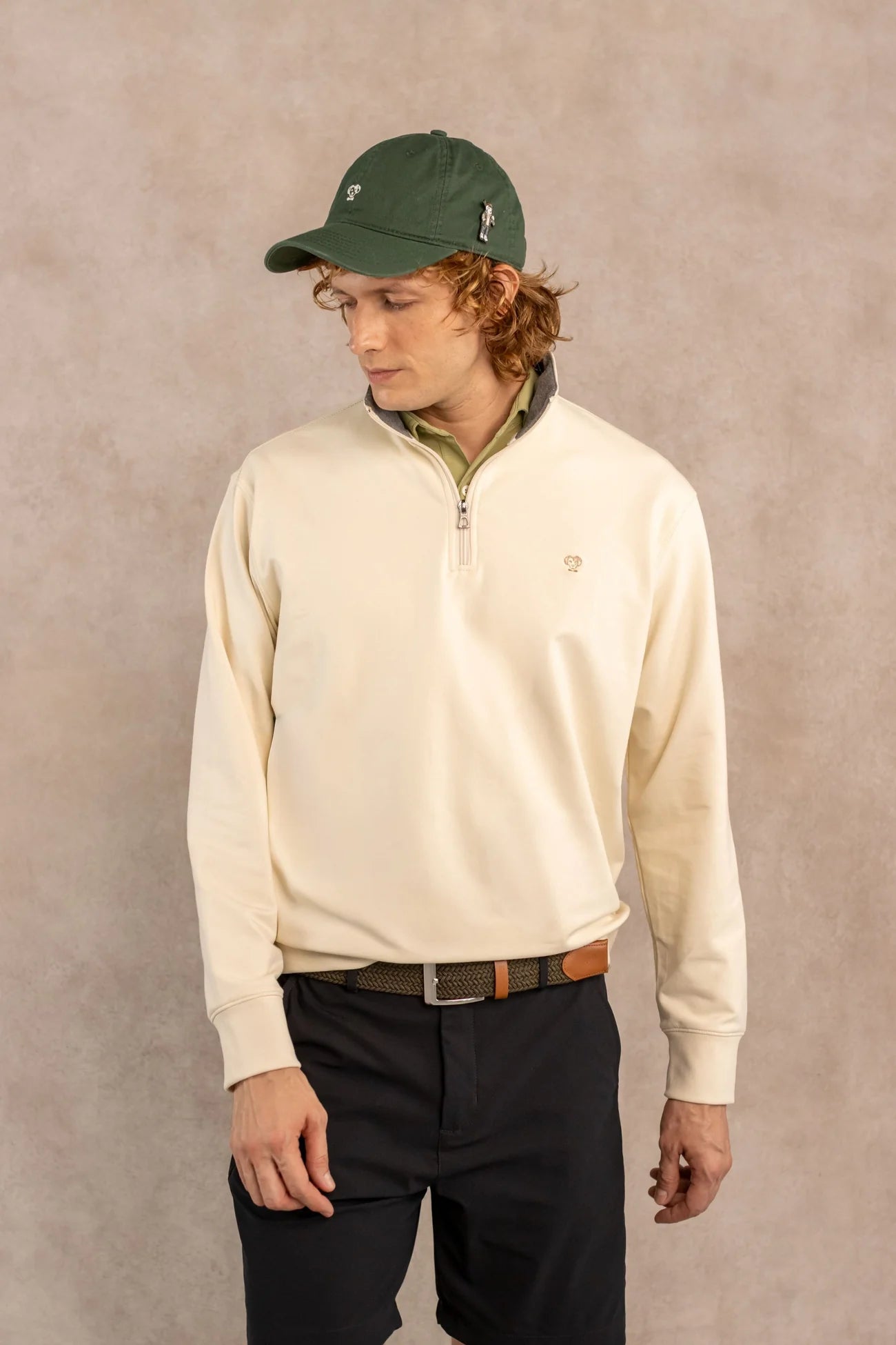 The Impeccable Halfzip™ Ivory