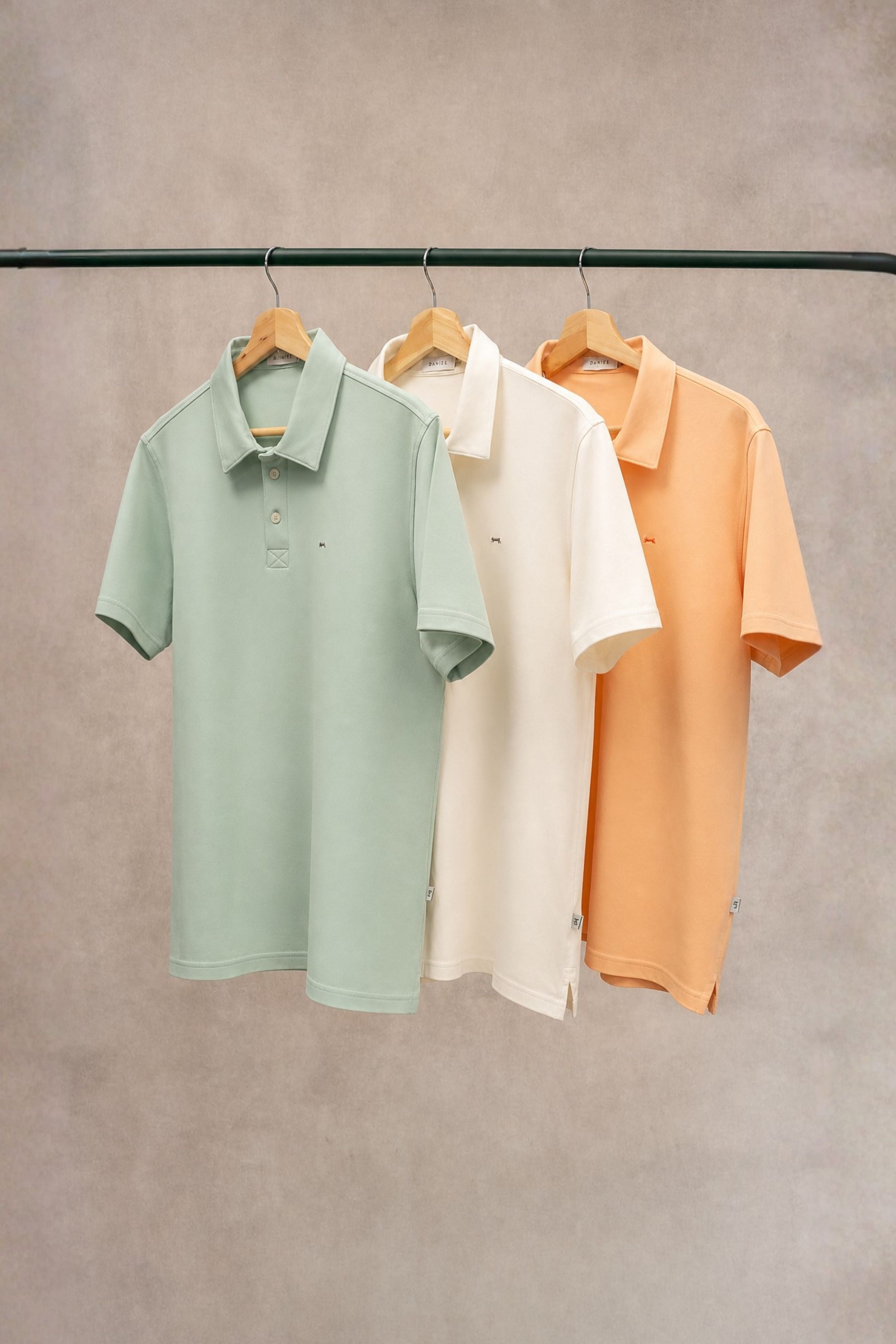 3 Stain-Resistant Polos Bundle