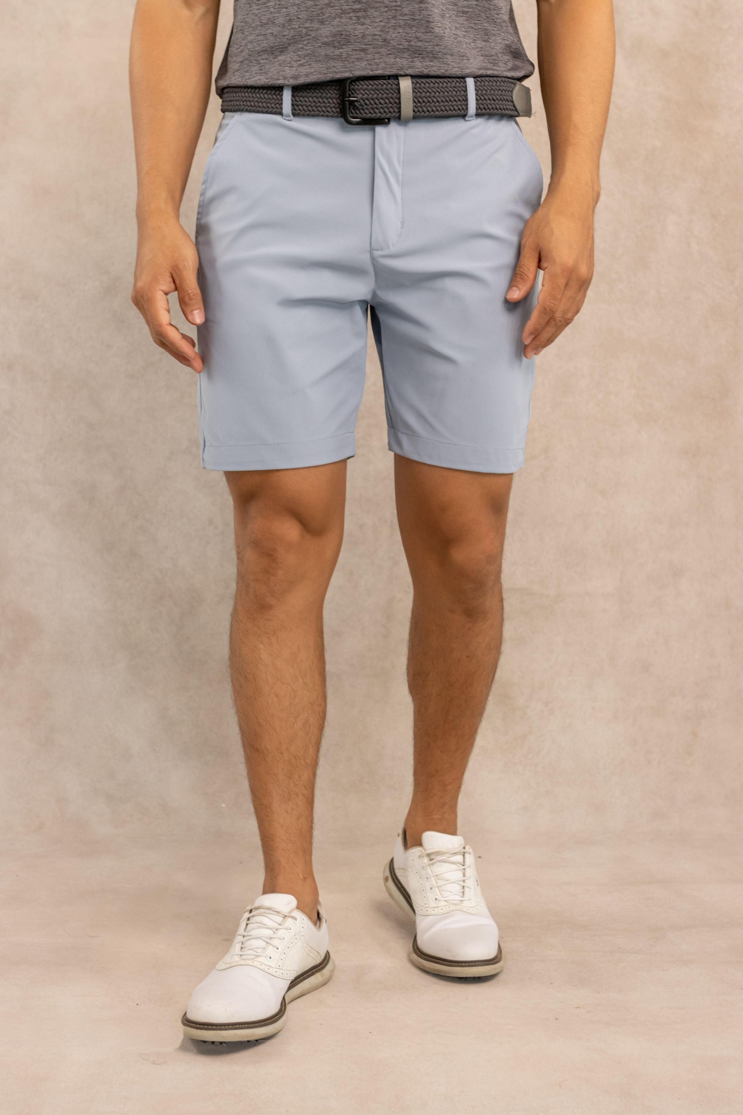 Baby Pink Performance Golf Shorts