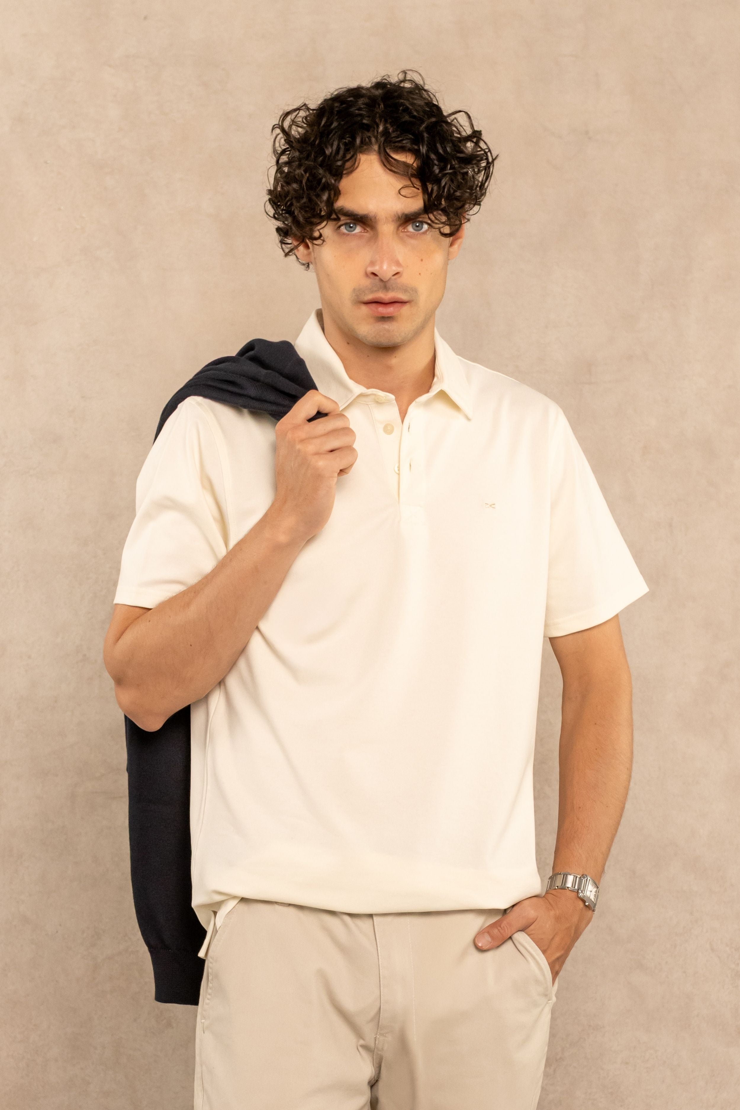 The Impeccable Polo™ Ivory
