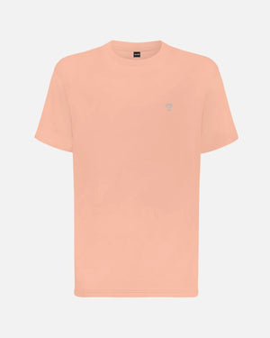 Camiseta Performance Peach antiarrugas para hombre marca DANTE tallaje regular fit foto mockup