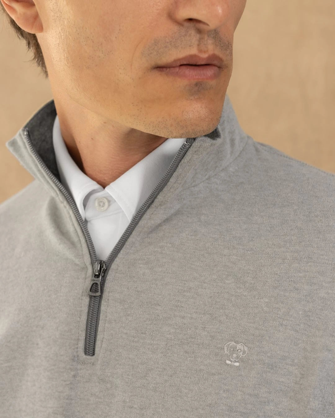 The Impeccable Halfzip™ Gray