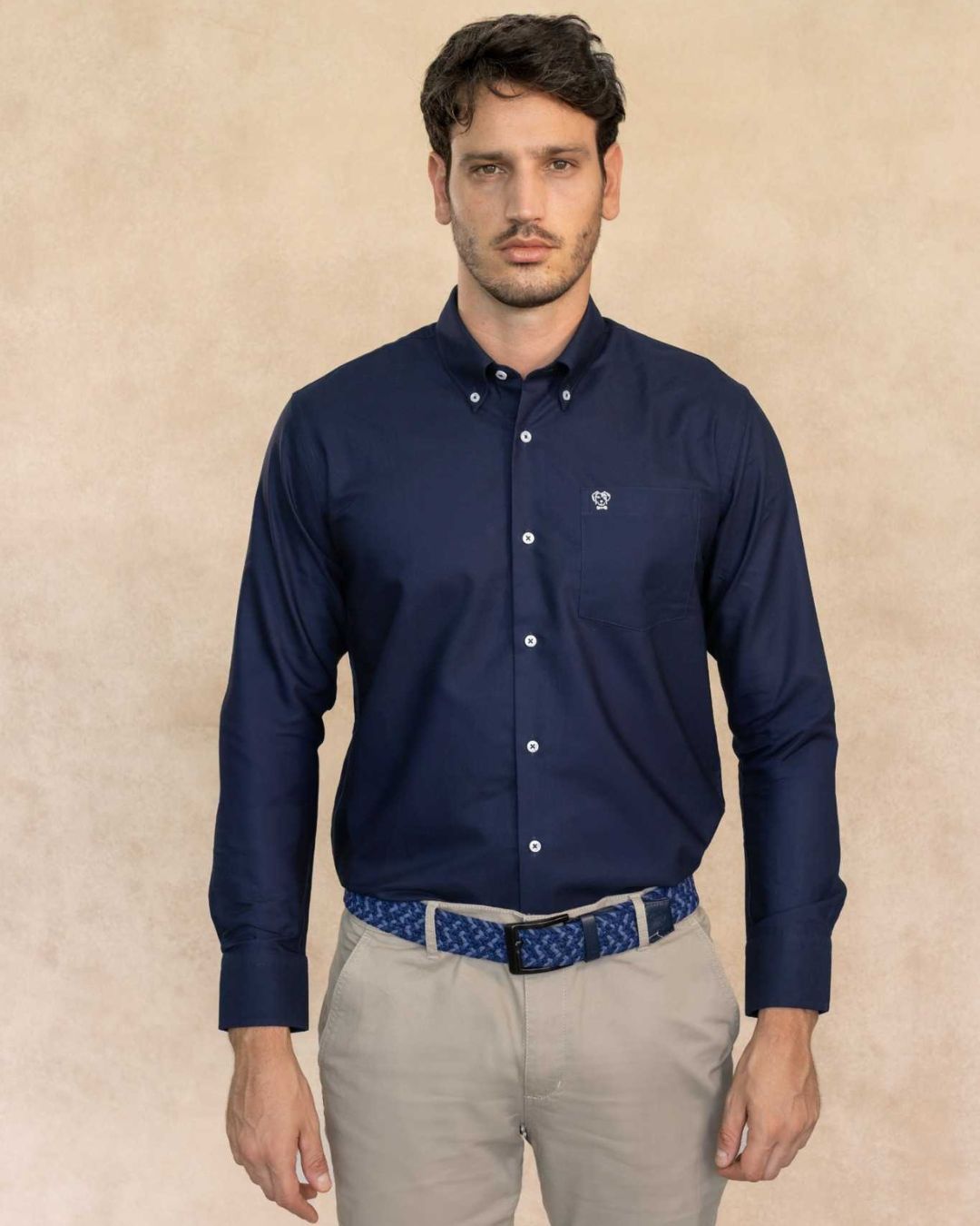 The Impeccable Shirt™ | Oxford in Dark Blue With Pocket