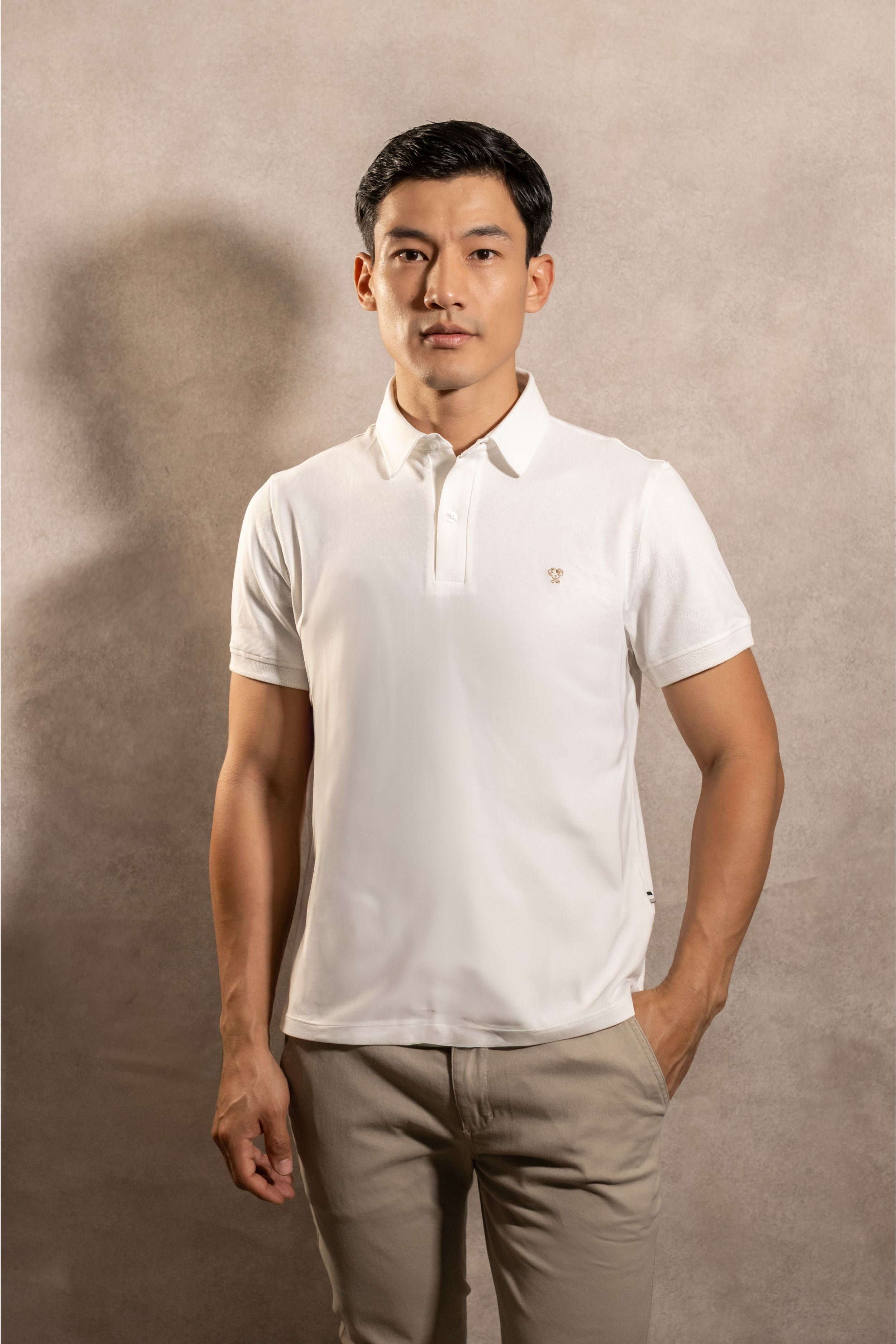 The Impeccable Polo™ Ivory