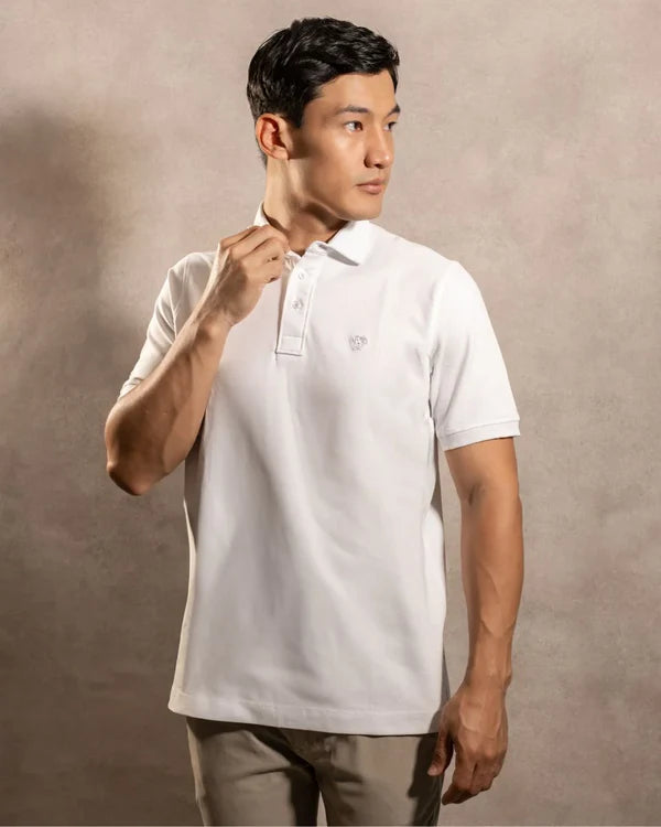 The Impeccable Polo™ Ivory