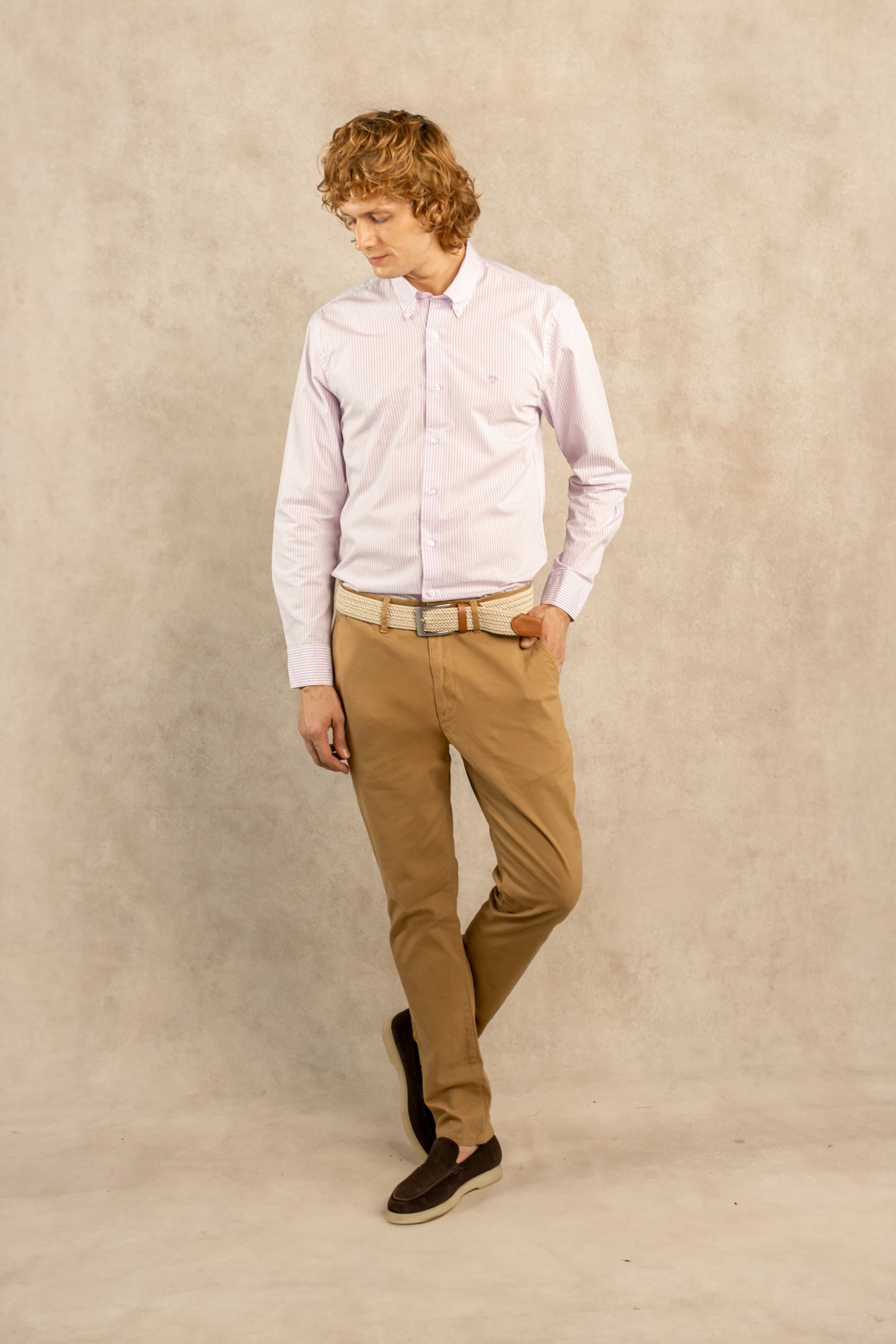 The Impeccable Shirt™ | Poplin Lilac Stripes