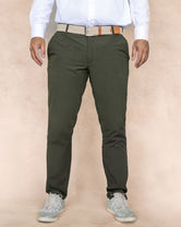 Performance Stain Resistant Green Pants