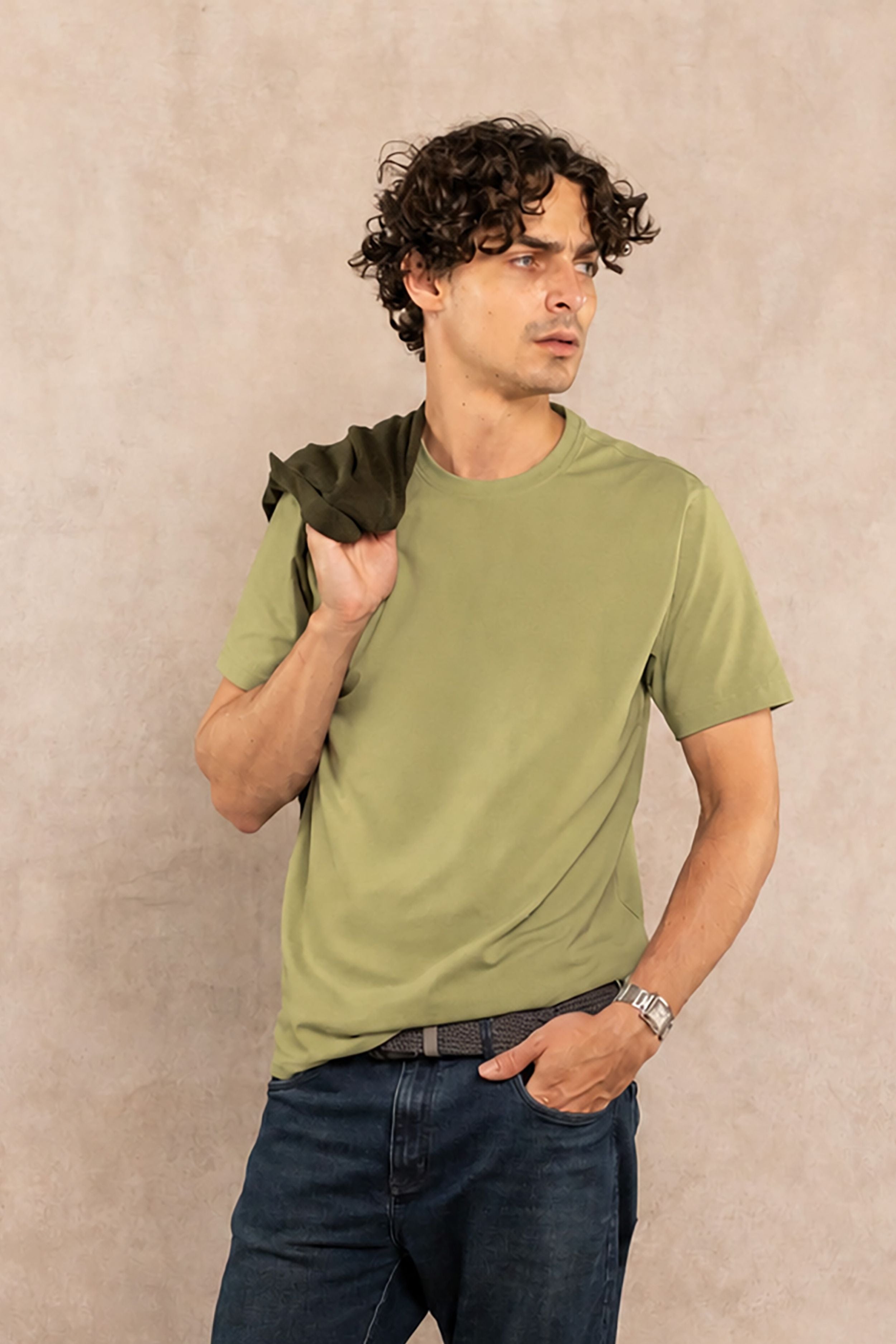 The Impeccable Tee™ – Warm Olive