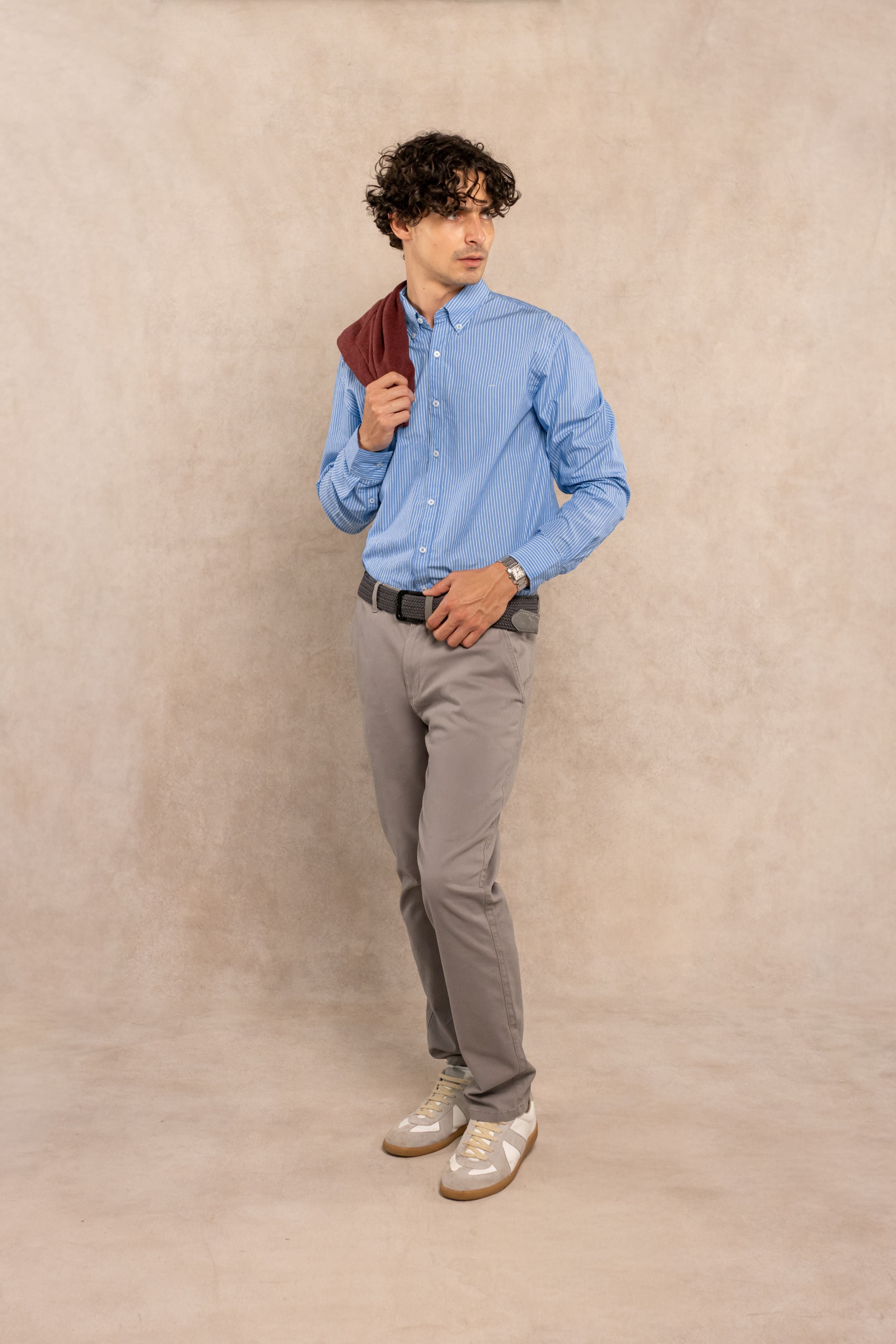 The Impeccable Shirt™ | Poplin Blue Stripes