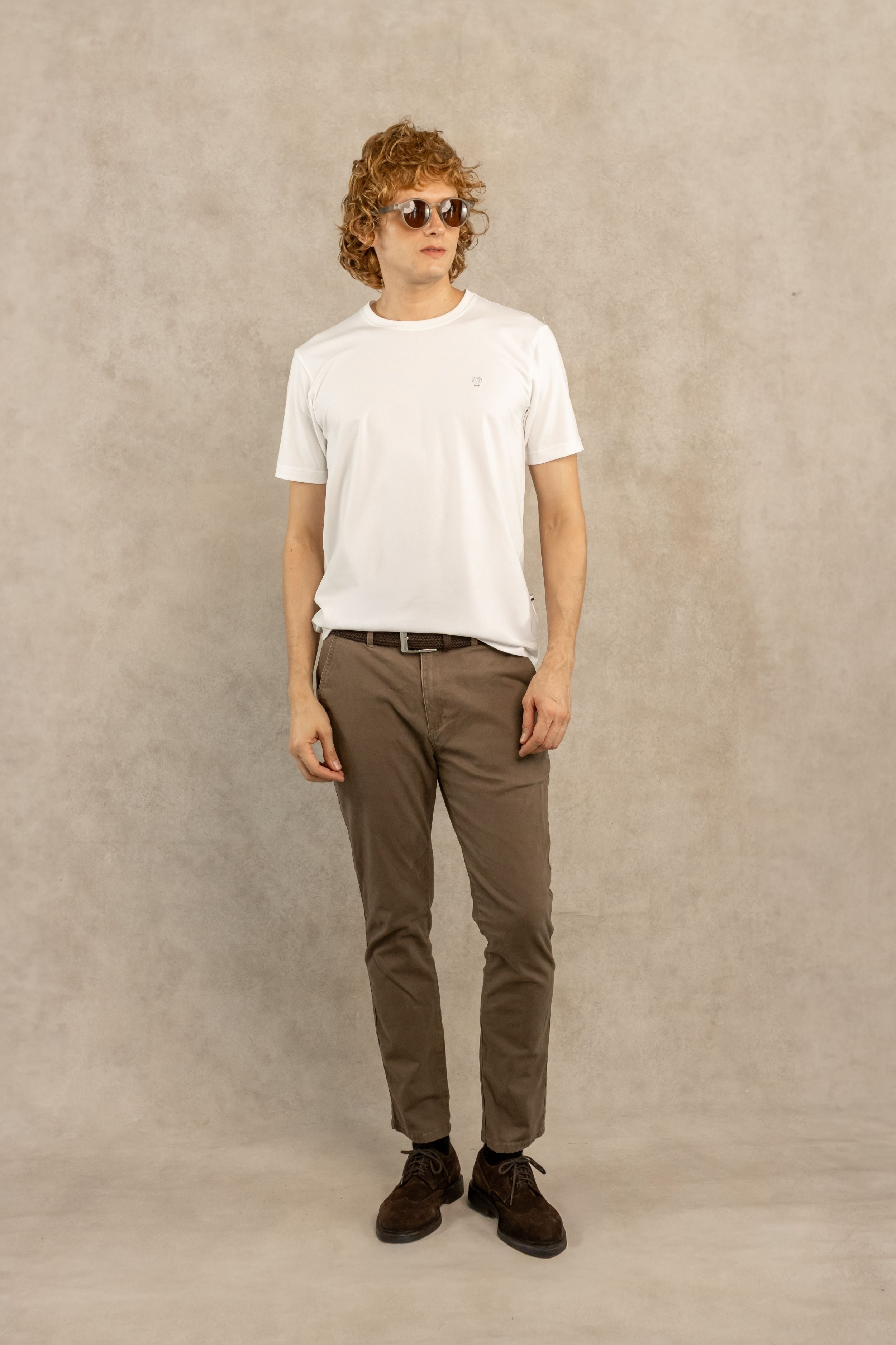 The Impeccable Tee™ – White | Grey Logo