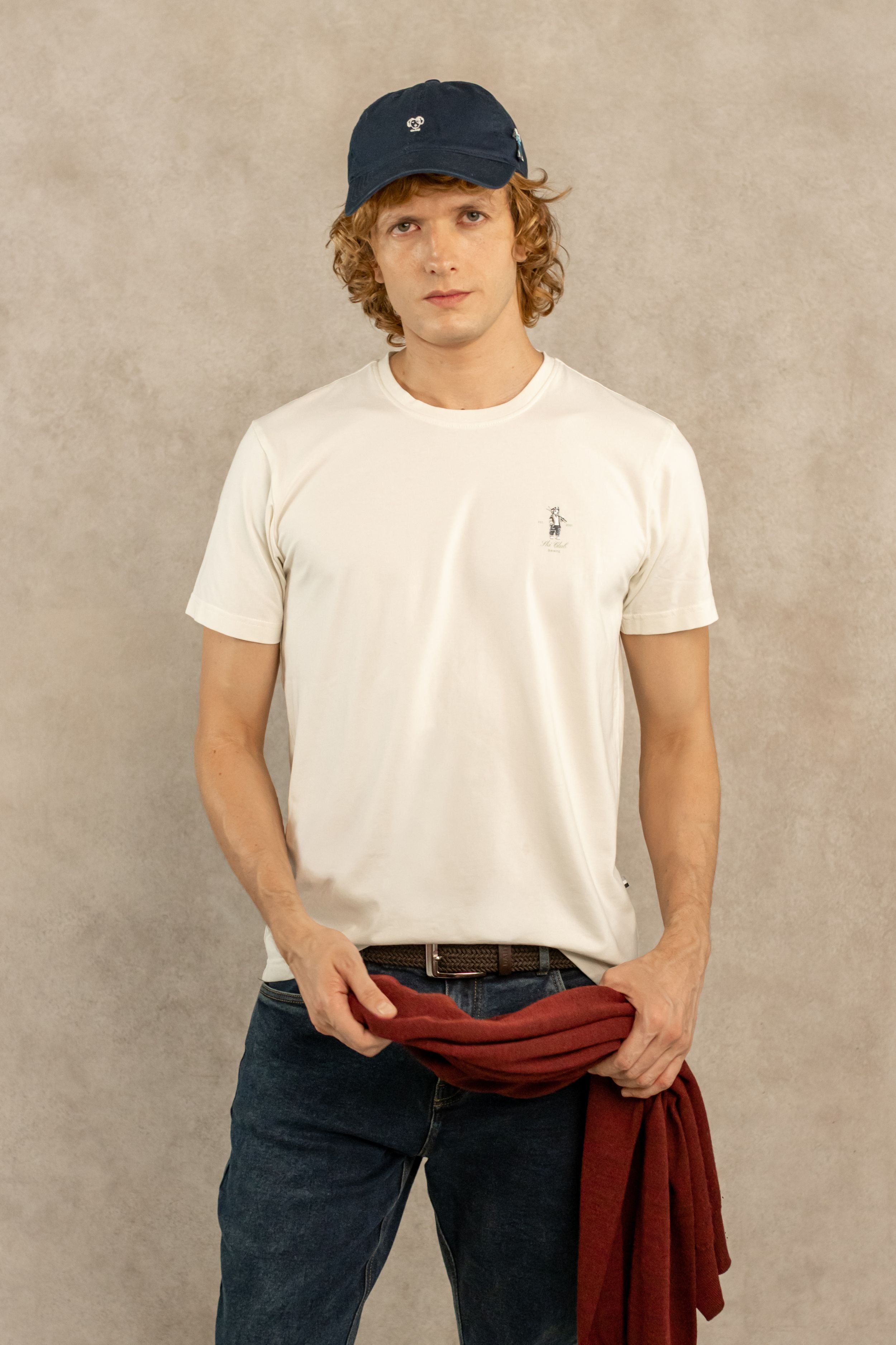 The Impeccable Tee™ – Ivory SNOWBOARD