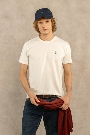 The Impeccable Tee™ – Ivory SNOWBOARD