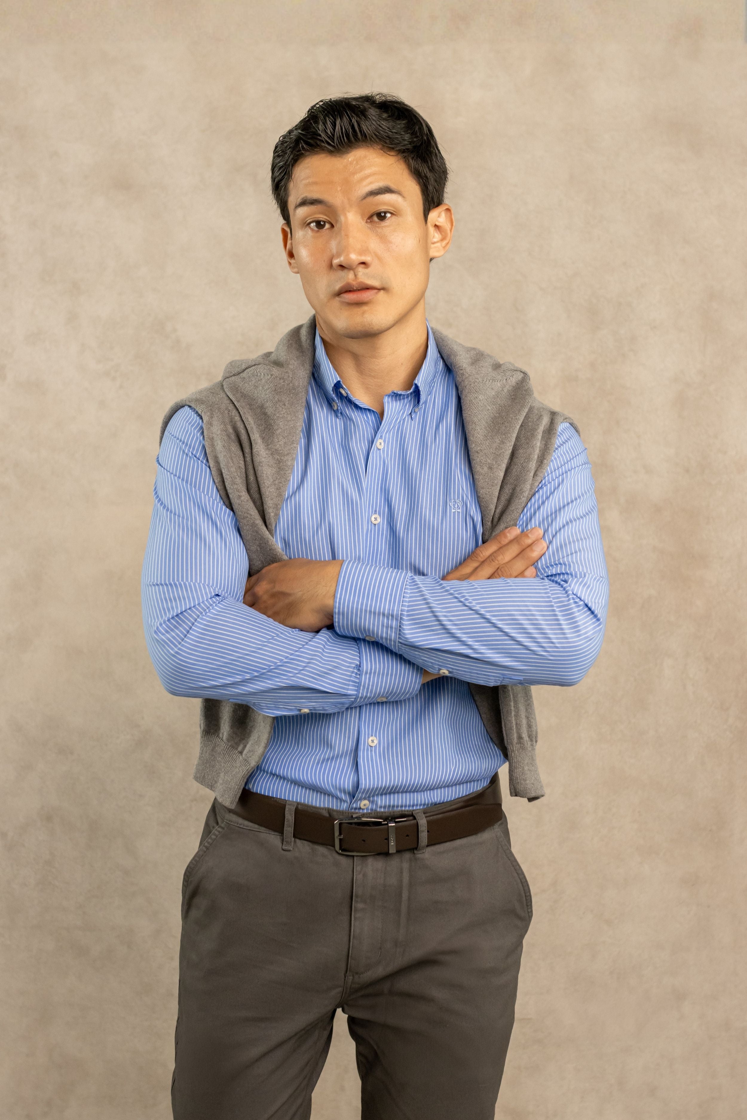 The Impeccable Shirt™ | Poplin Blue Stripes