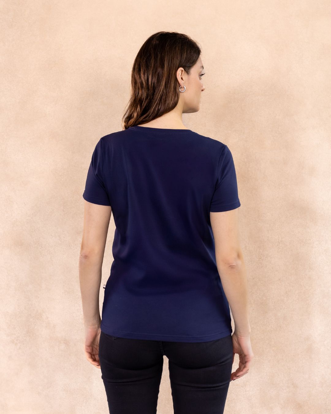 The Impeccable V-collar Tee™ – Women’s / Navy Blue