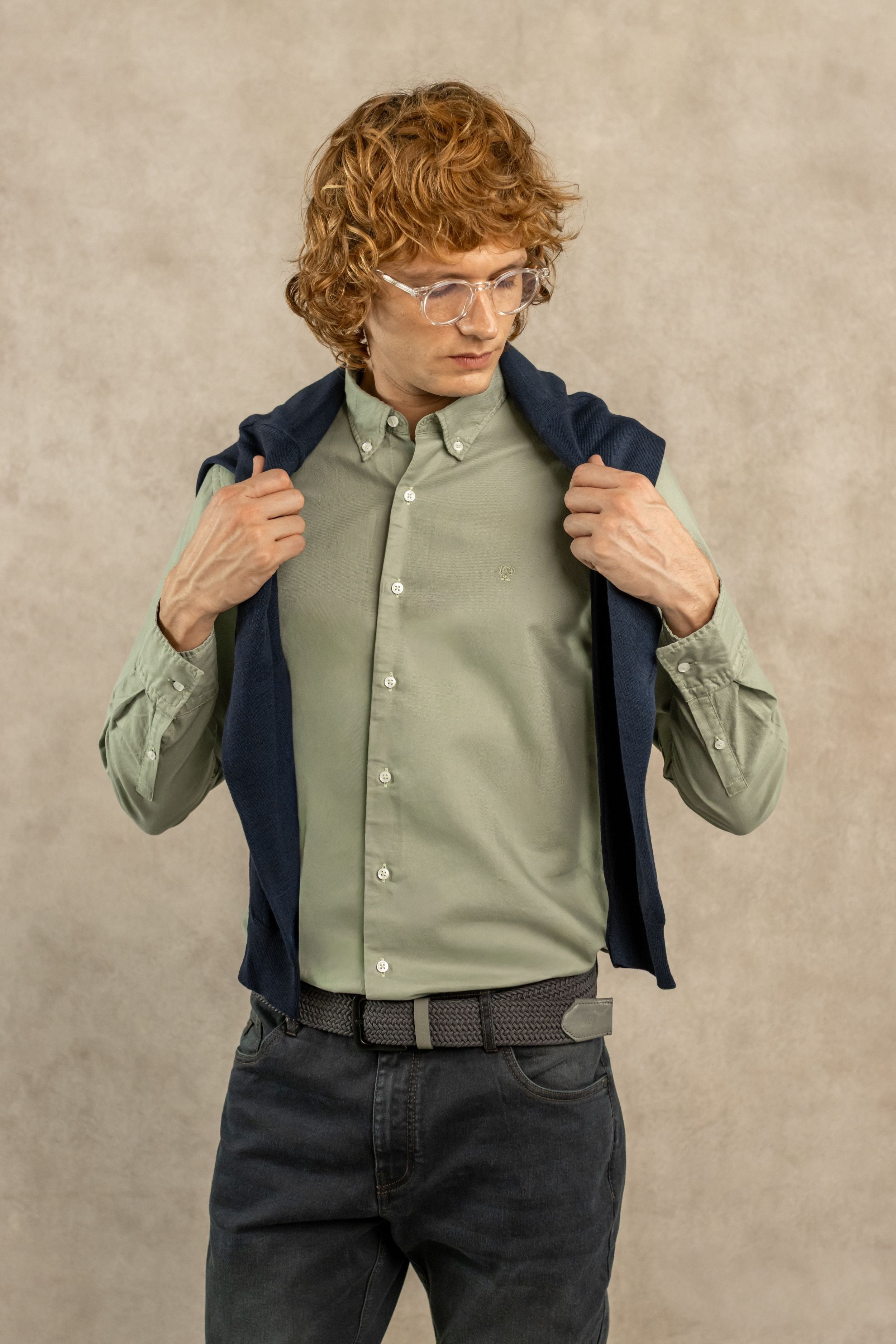 The Impeccable Shirt™ | Oxford in Sage Green