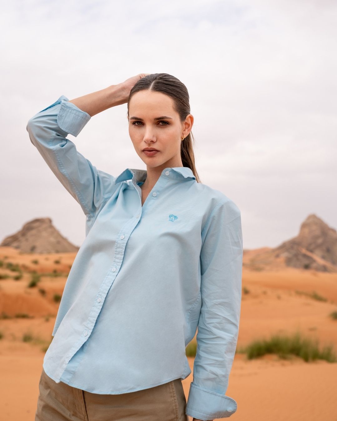 The Impeccable Femme Shirt™ | Baby Blue