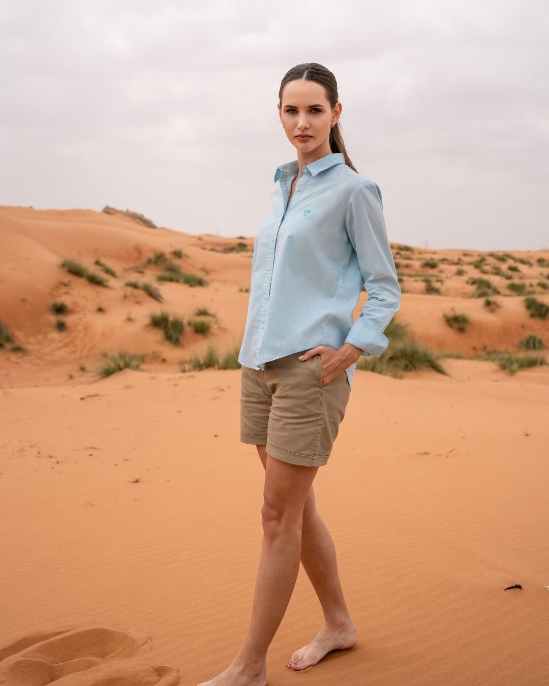 The Impeccable Femme Shirt™ | Baby Blue