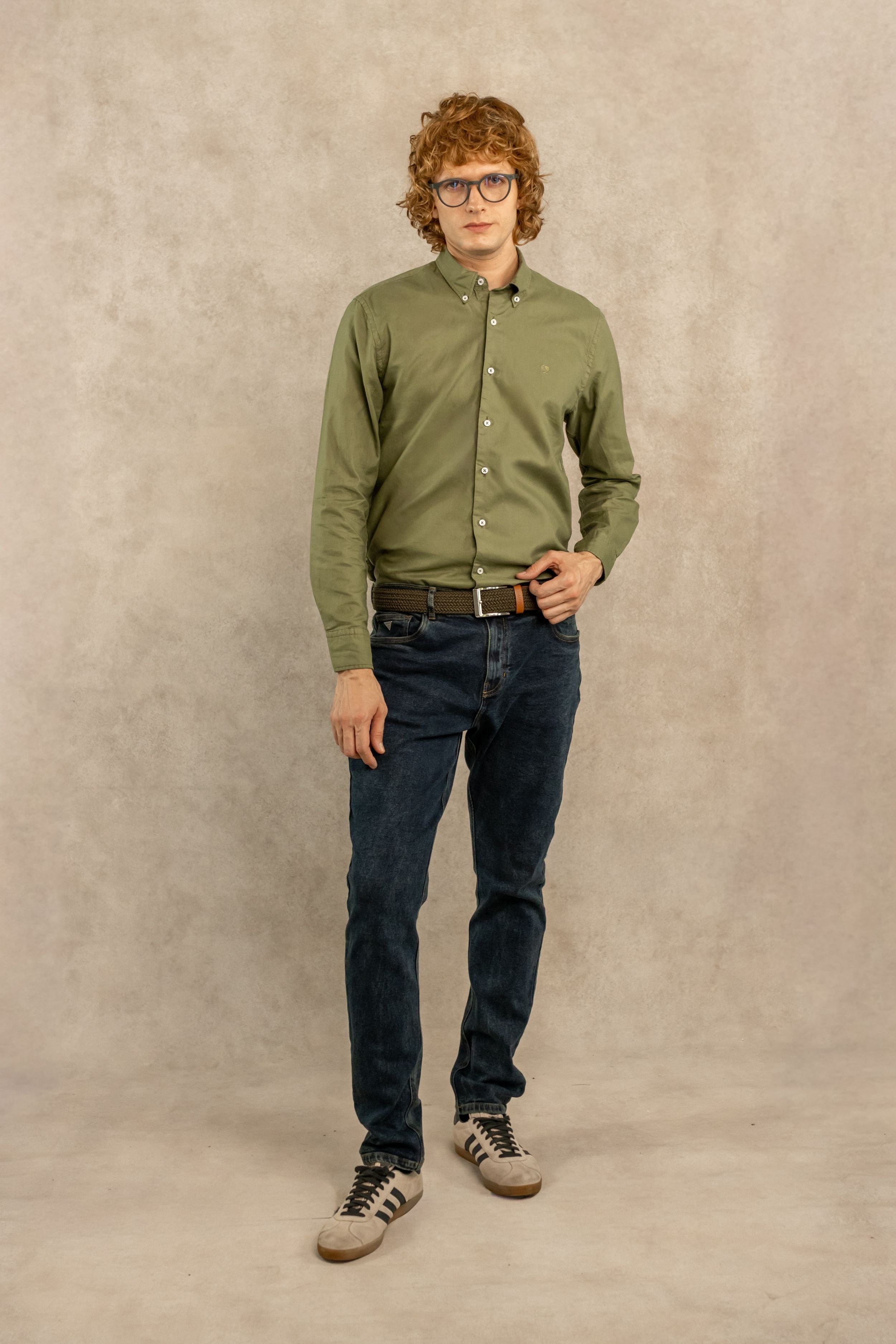 The Impeccable Shirt™ – Oxford in Military Green