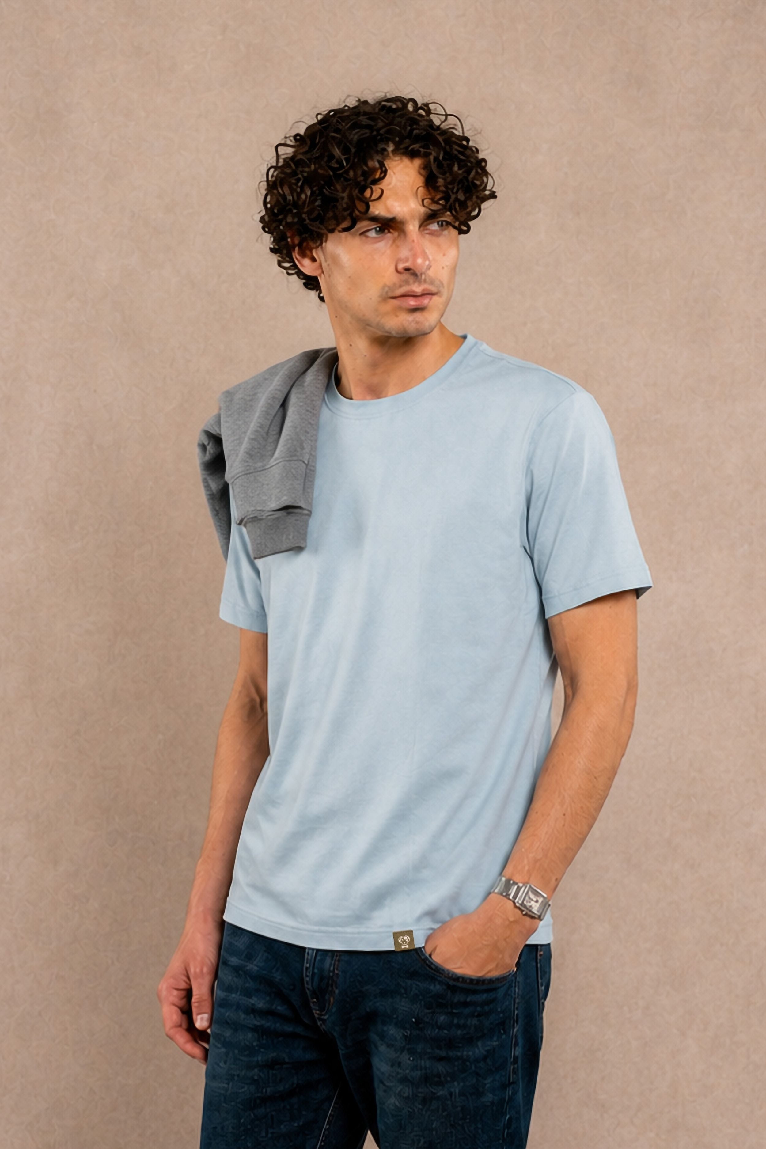 The Impeccable Tee™ – Faded Blue