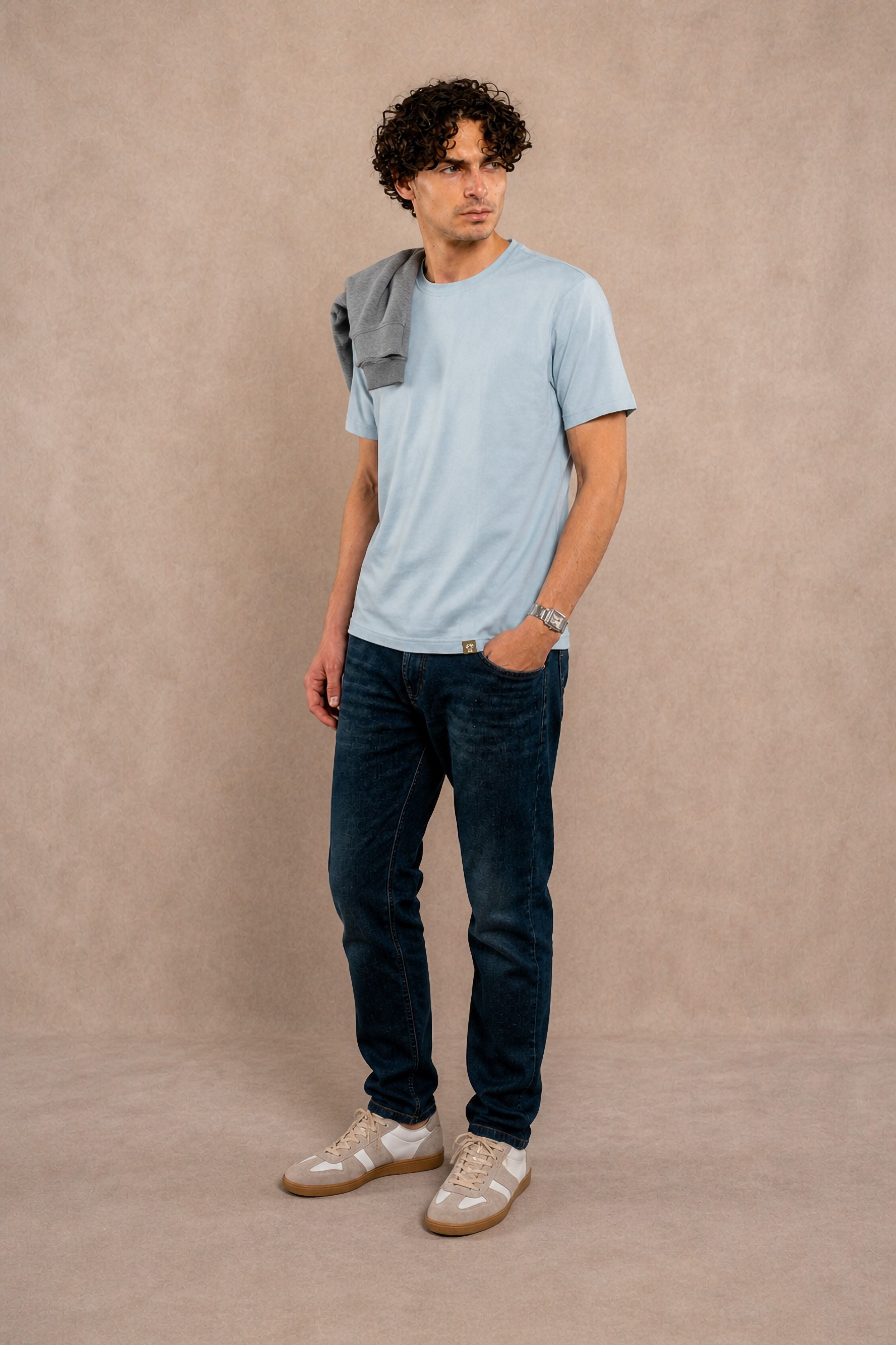 The Impeccable Tee™ – Faded Blue