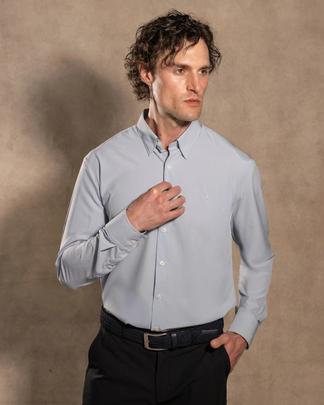 The Effortless Performance Shirt™ in Stone Grey