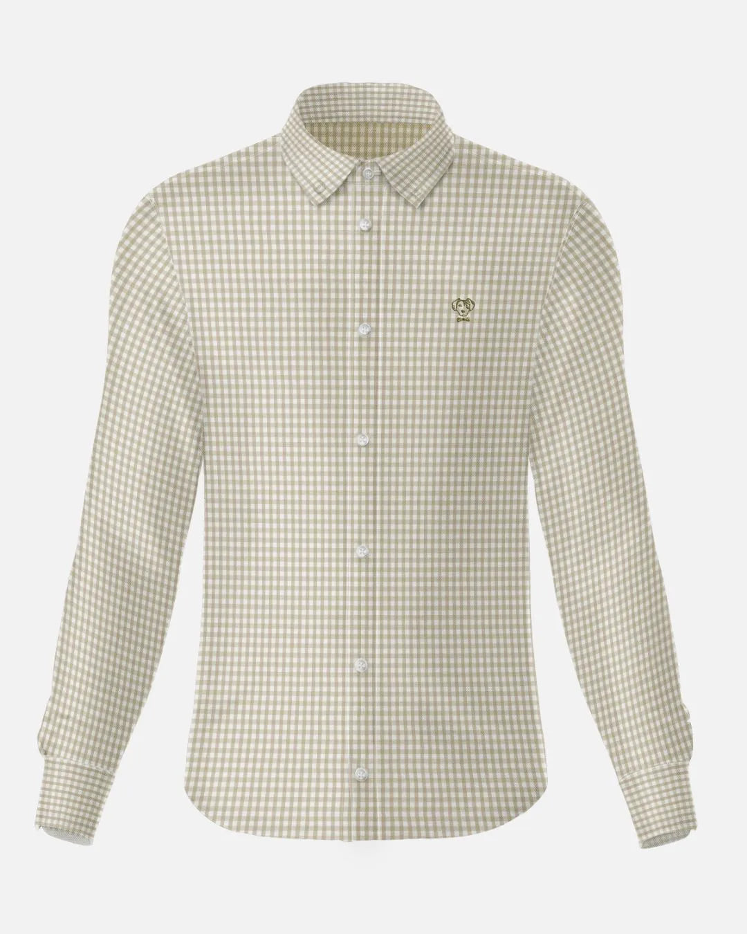 The Impeccable Shirt™ | Poplin in Beige Checkered