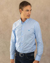 The Impeccable Shirt™ | Poplin Yale Blue Stripes