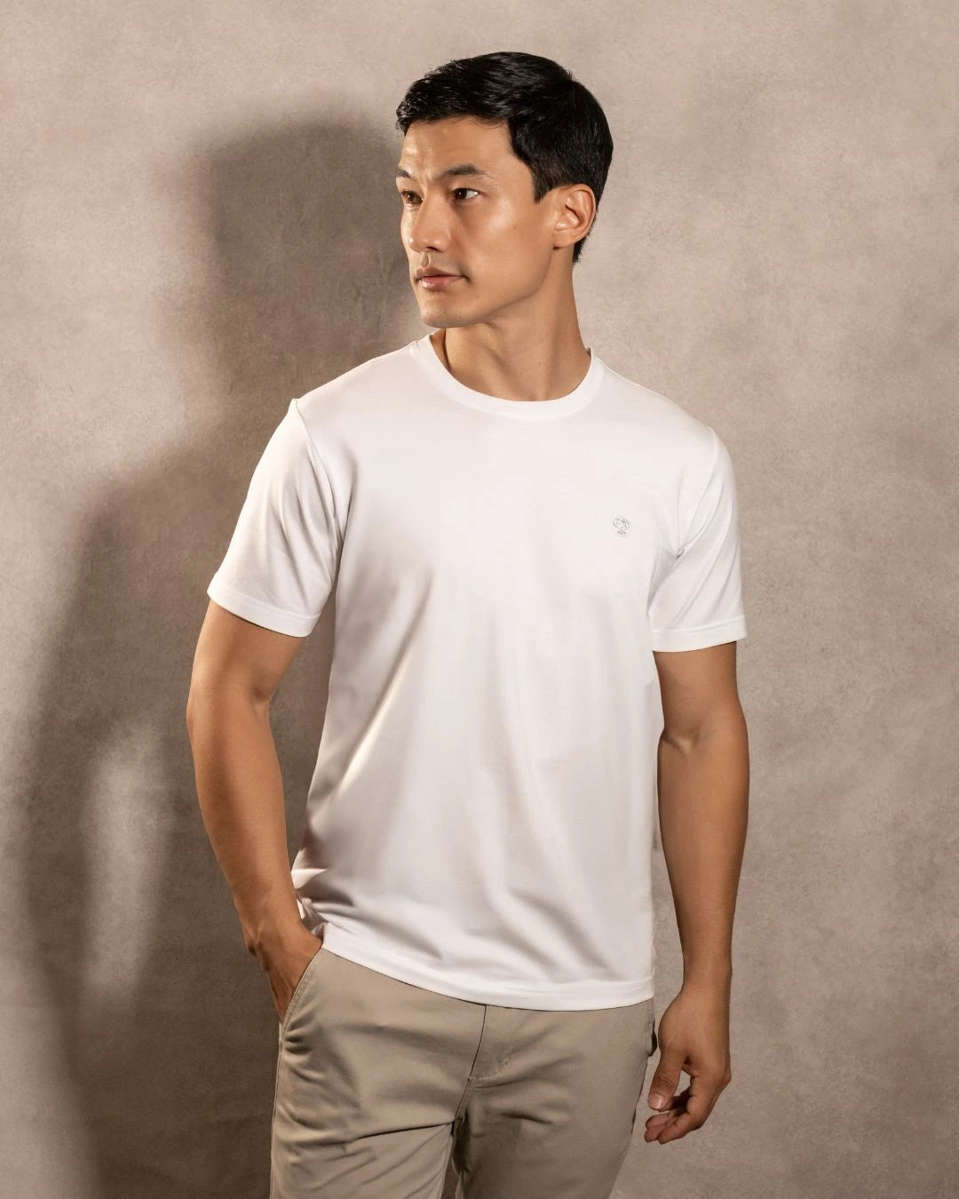 The Impeccable Tee™ – White | Grey Logo