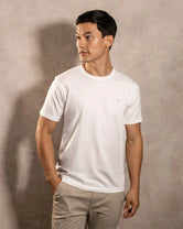 The Impeccable Tee™ – White | Grey Logo