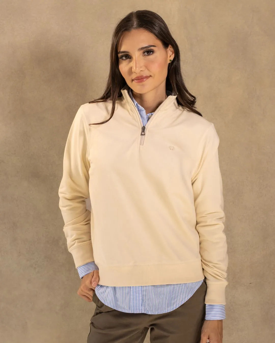 The Impeccable Halfzip™ Paris Ivory