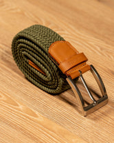 Braided Golf Military Green Belt