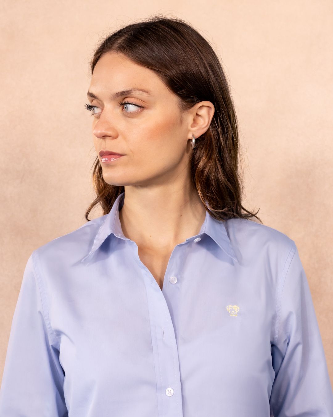 The Impeccable Femme Shirt™ | Poplin in Light Blue