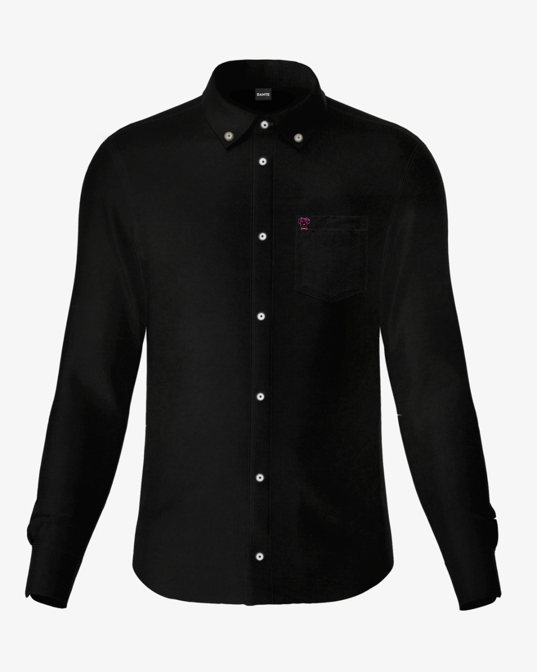 The Impeccable Shirt™ | Poplin in Black With Pocket