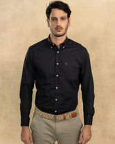 The Impeccable Shirt™ | Poplin in Black With Pocket