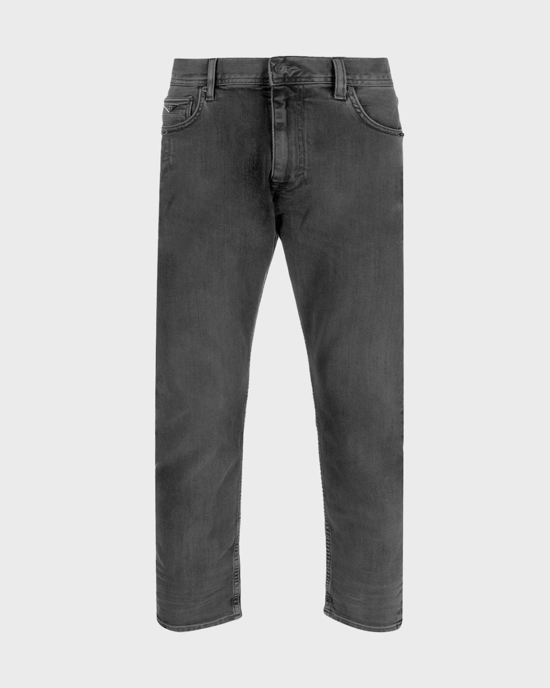 Dark Gray Stretch Jeans - Slim Fit